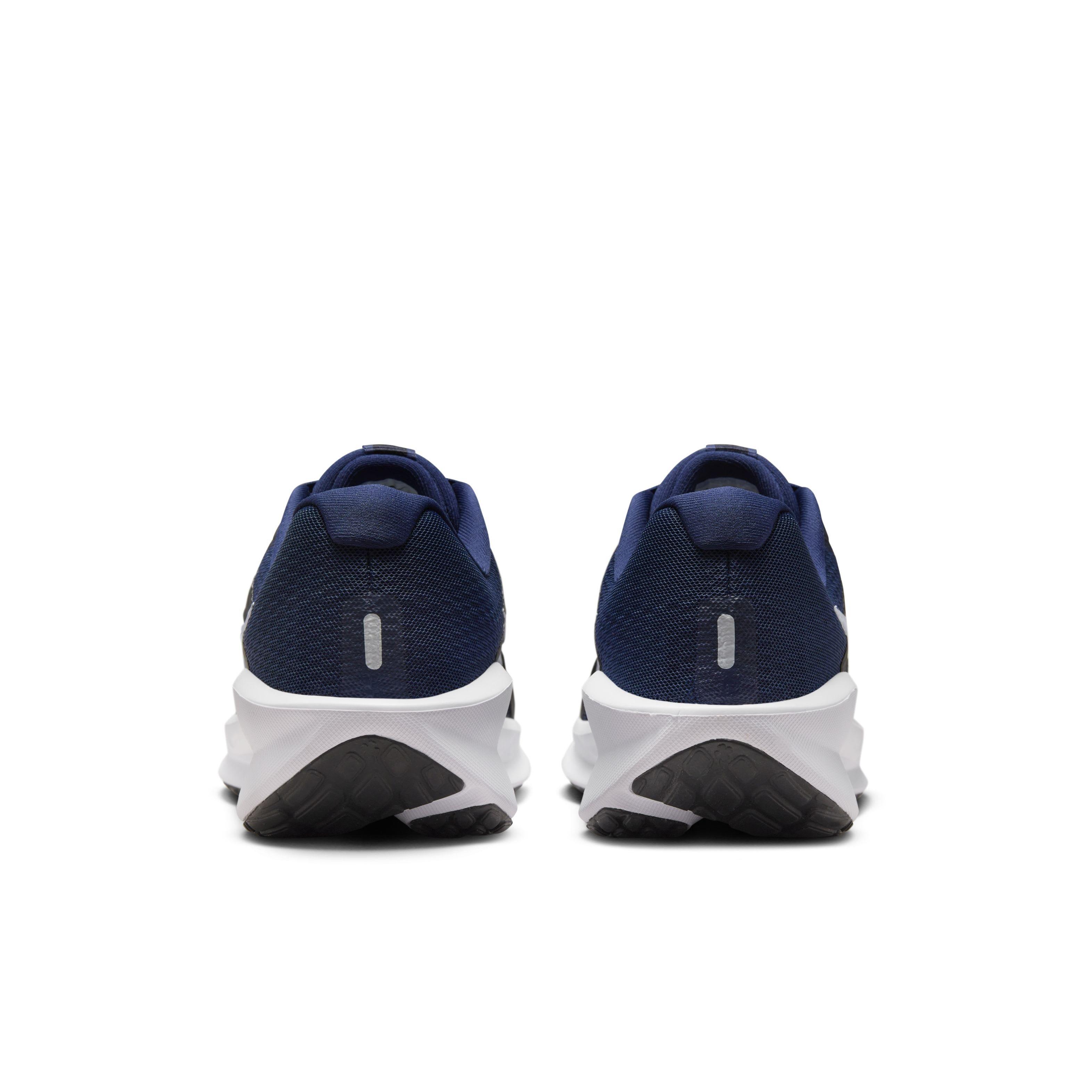 Nike Downshifter 13 "Midnight Navy/Black/White/Pure Platinum" Men's Running Shoe - NAVY/BLACK/WHITE/PLATINUM Thumbnail View 5