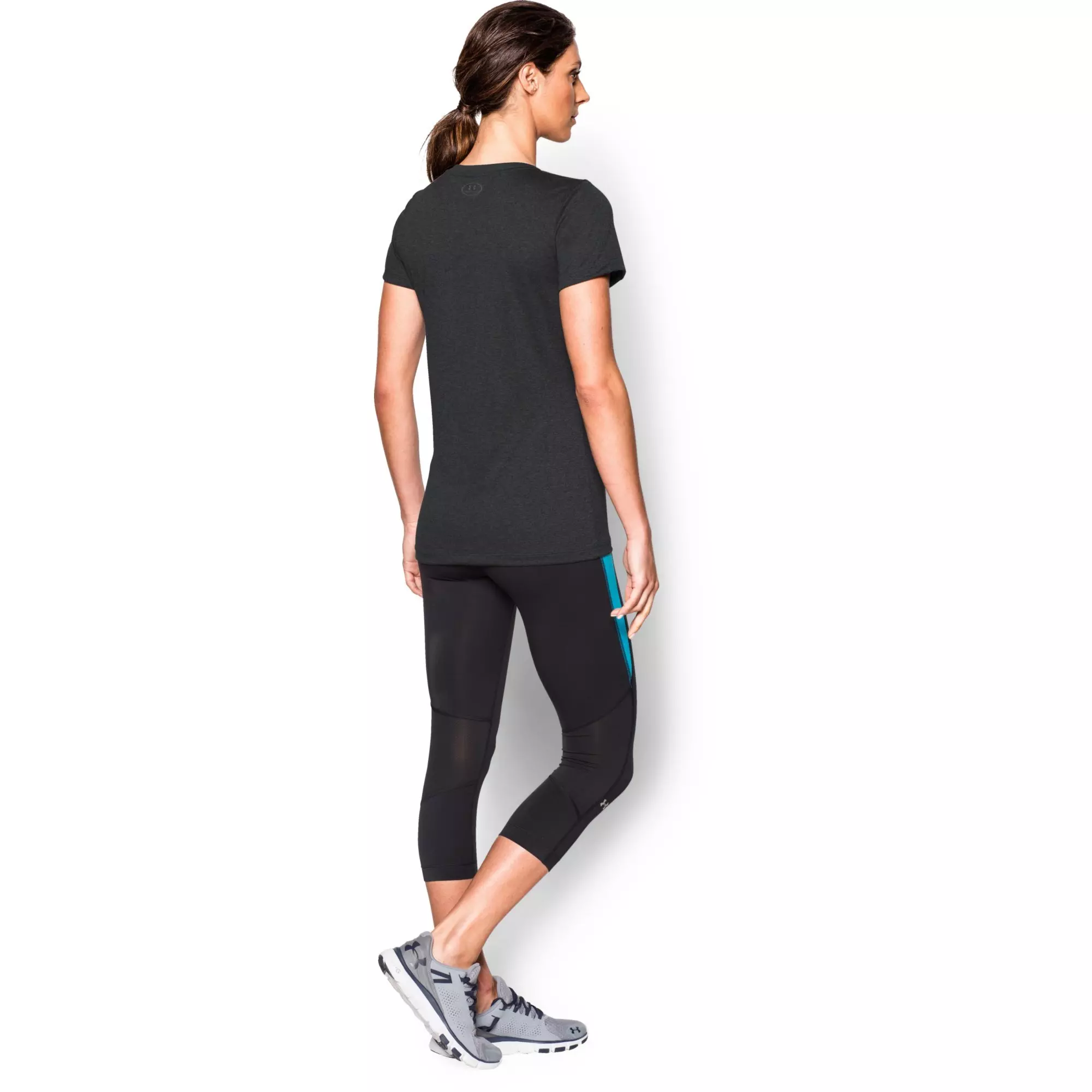 Under Armour Women's Tech Short Sleeve Tee - CARBON