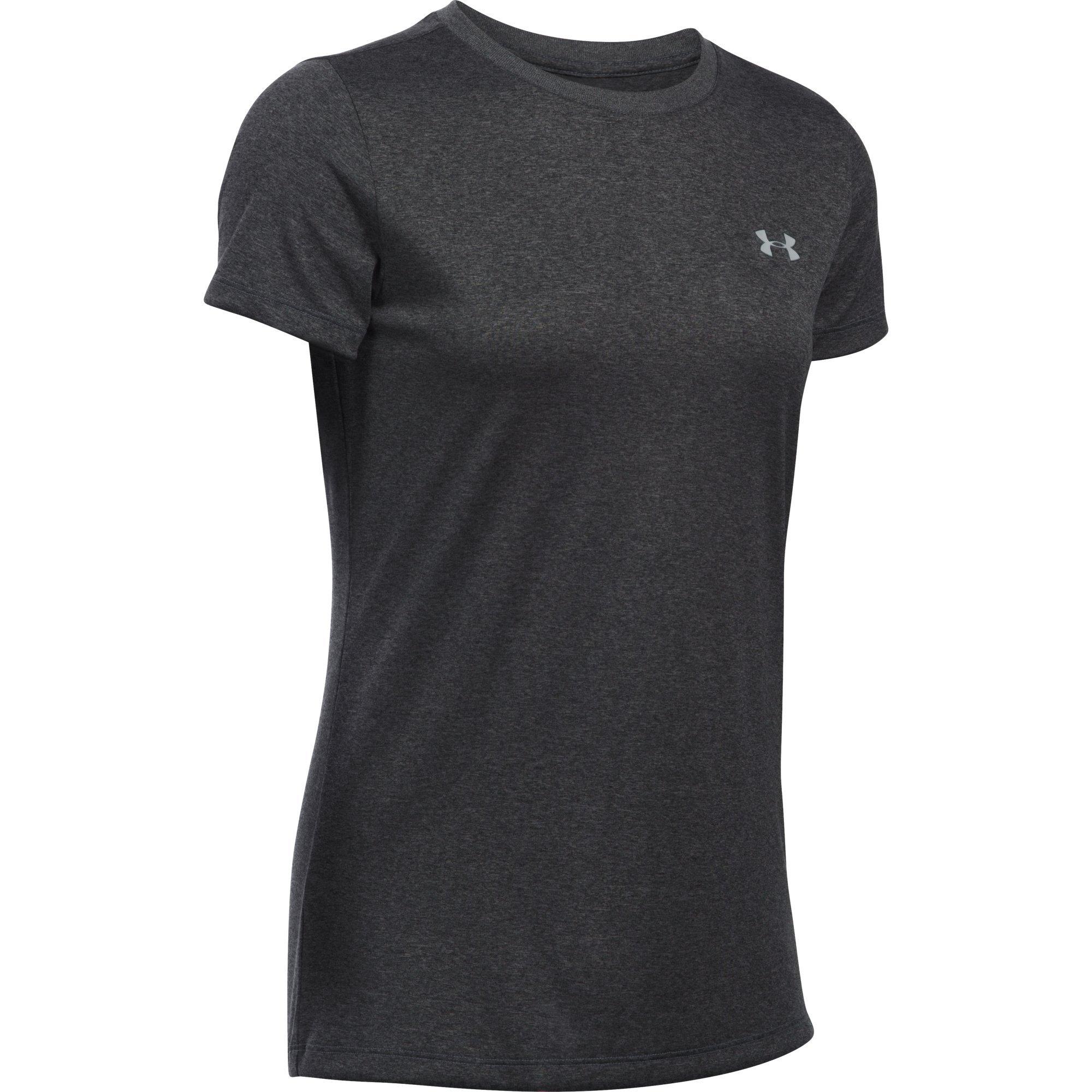 Under Armour Women's Tech Short Sleeve Tee - CARBON Thumbnail View 4