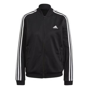 adidas Women's Essentials 3-Stripes Track Suit-Black