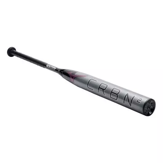 Mizuno CRBN2 Fastpitch Softball Bat (-9) - GREY/BLACK