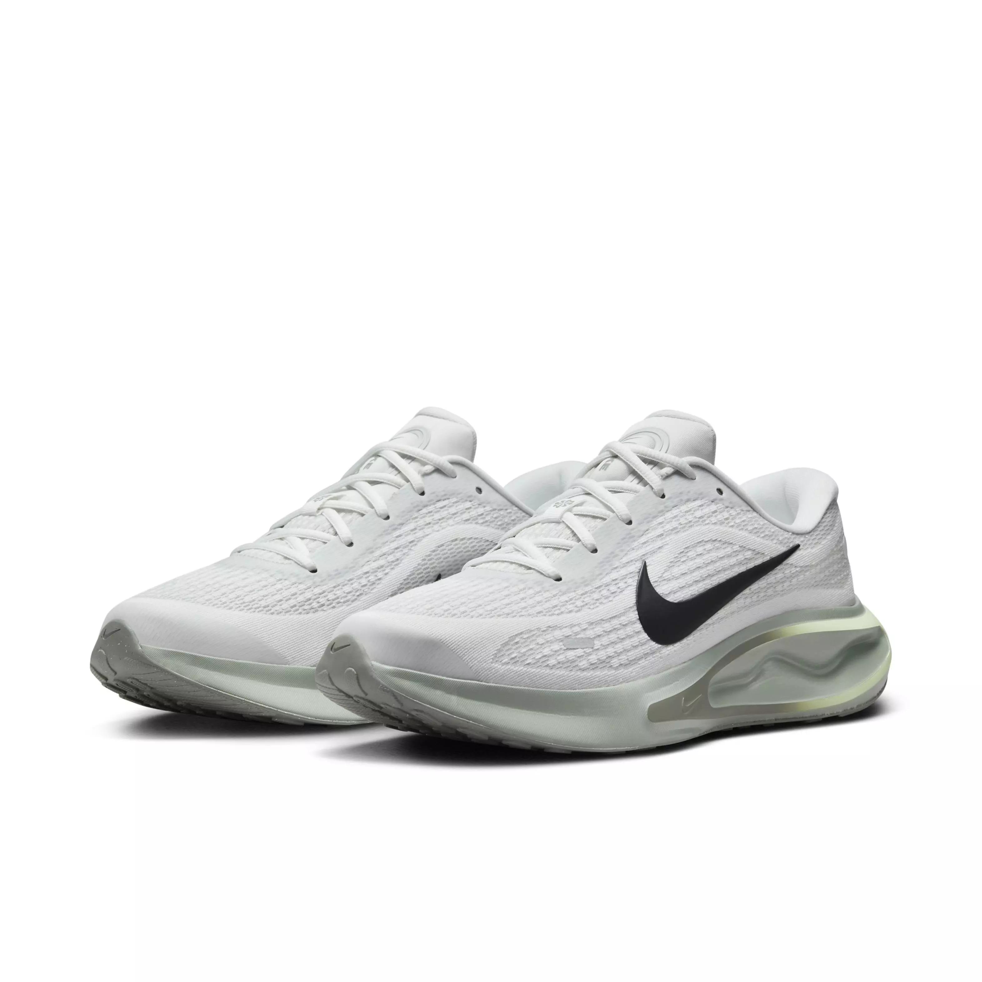Nike Journey Run "Summit White/Jade Horizon/Dark Stucco/Black" Men's Running Shoe - WHITE/JADE/DK STUCCO/BLACK