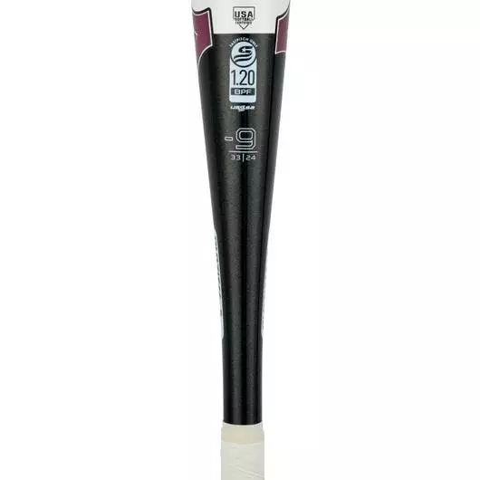 Mizuno CRBN1 Fastpitch Softball Bat (-9) - WHITE/BLACK