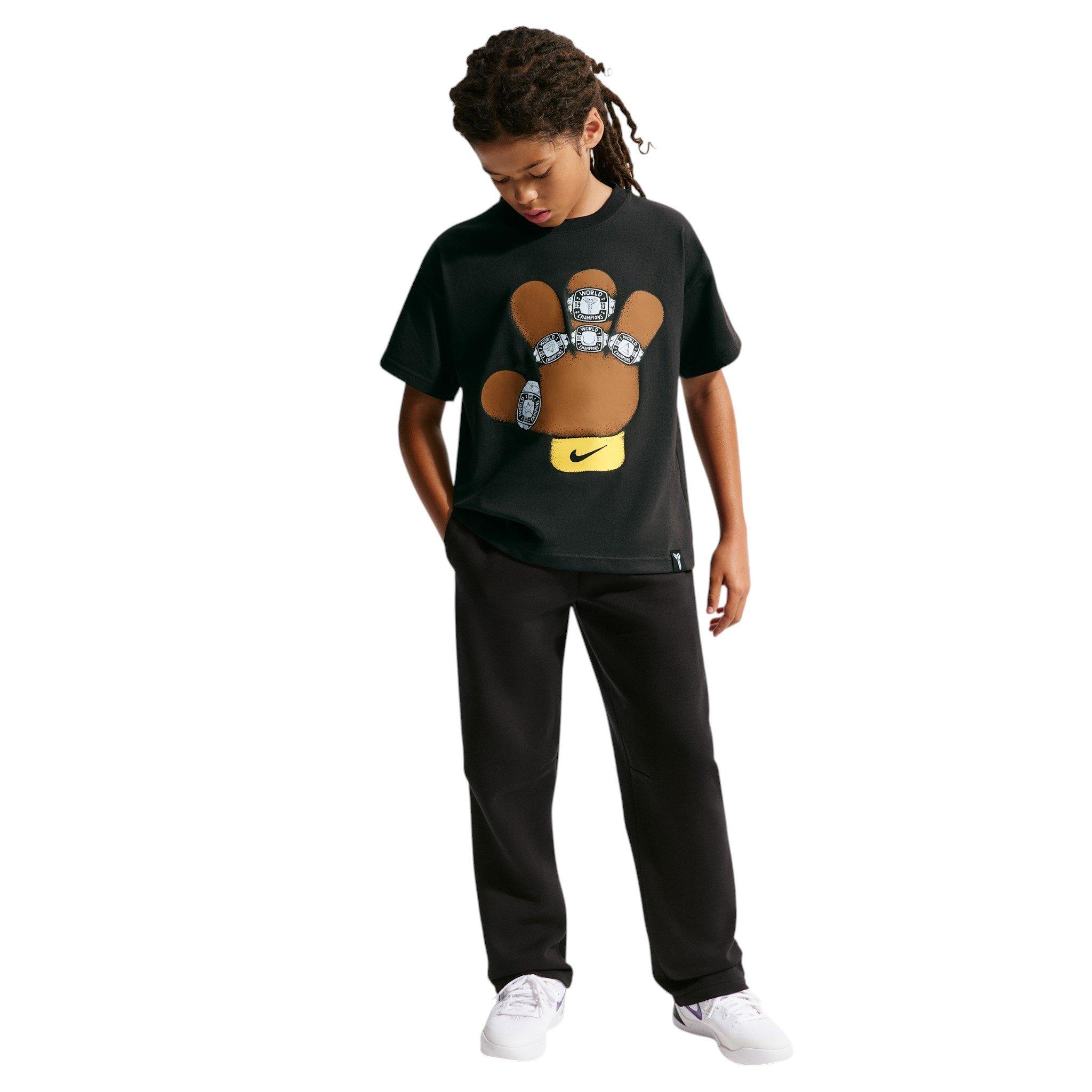 Nike Big Kids' Kobe Max90 Rings Dri-FIT Graphic T-Shirt - Black - BLACK