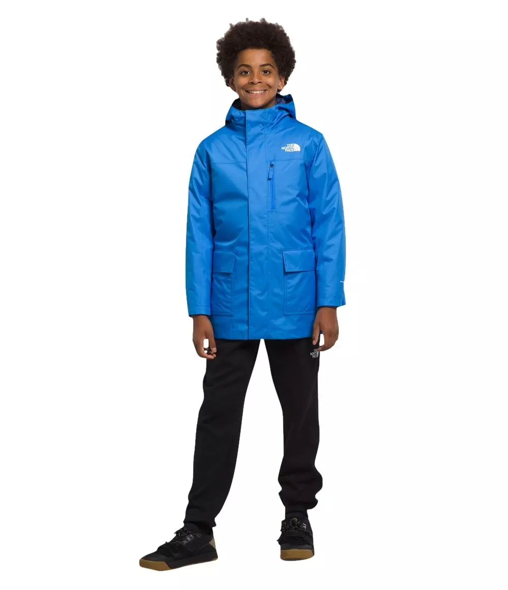 The North Face Big Boys' North Down Triclimate Jacket -Blue - BLUE