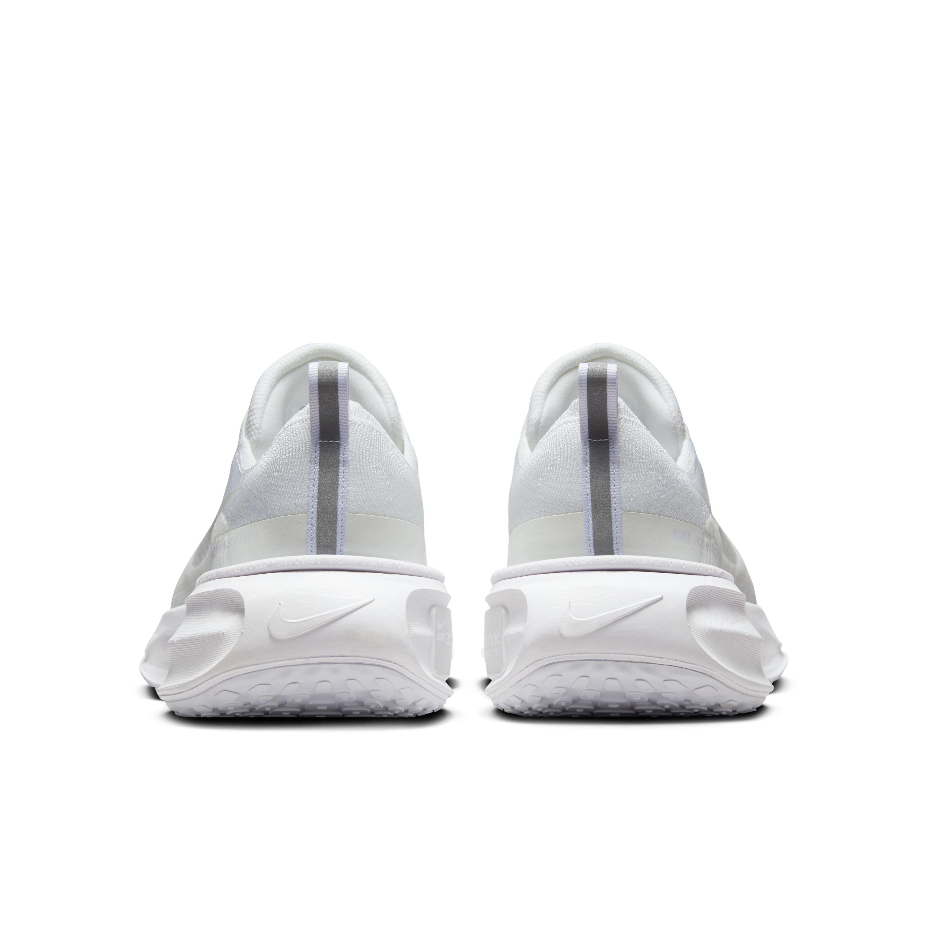 Nike Invincible 3 "White/Platinum Tint/White/Photon Dust" Men's Wide Running Shoe - WHITE/PLATINUM/WHITE/DUST Thumbnail View 5