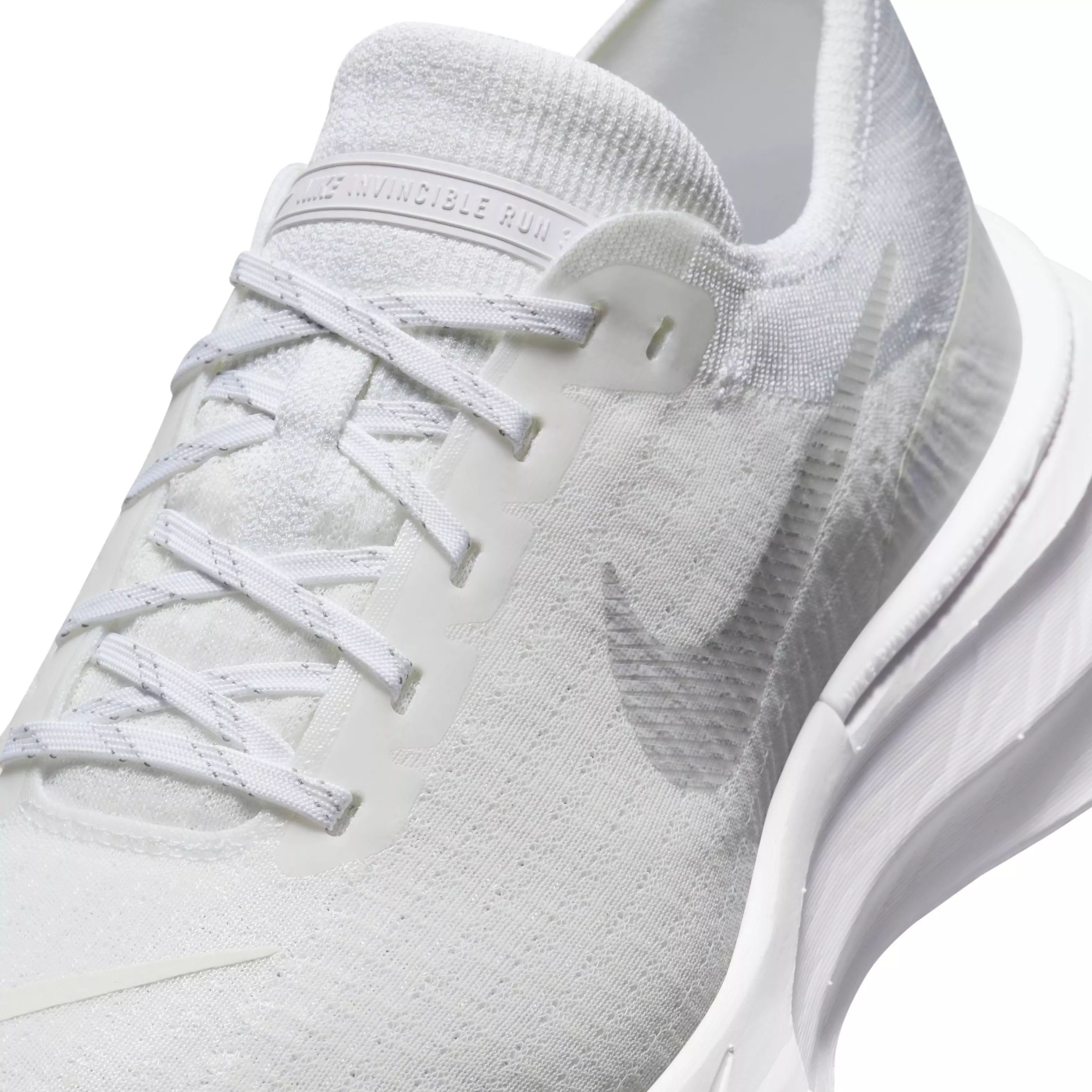 Nike Invincible 3 "White/Platinum Tint/White/Photon Dust" Men's Wide Running Shoe - WHITE/PLATINUM/WHITE/DUST