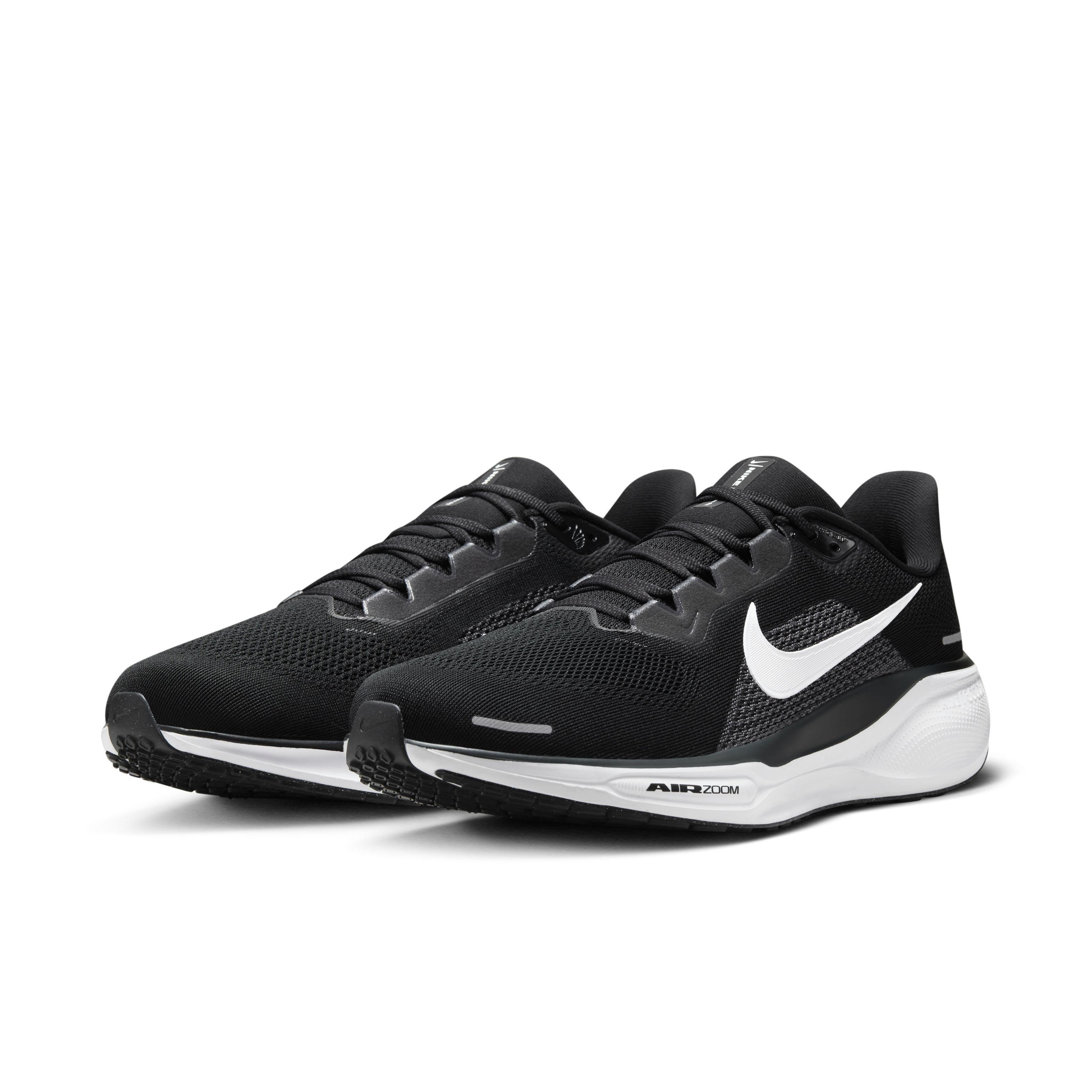 Nike Pegasus 41 "Black/Anthracite/White" Men's Wide Running Shoe - BLACK/ANTHRACITE/WHITE Thumbnail View 3
