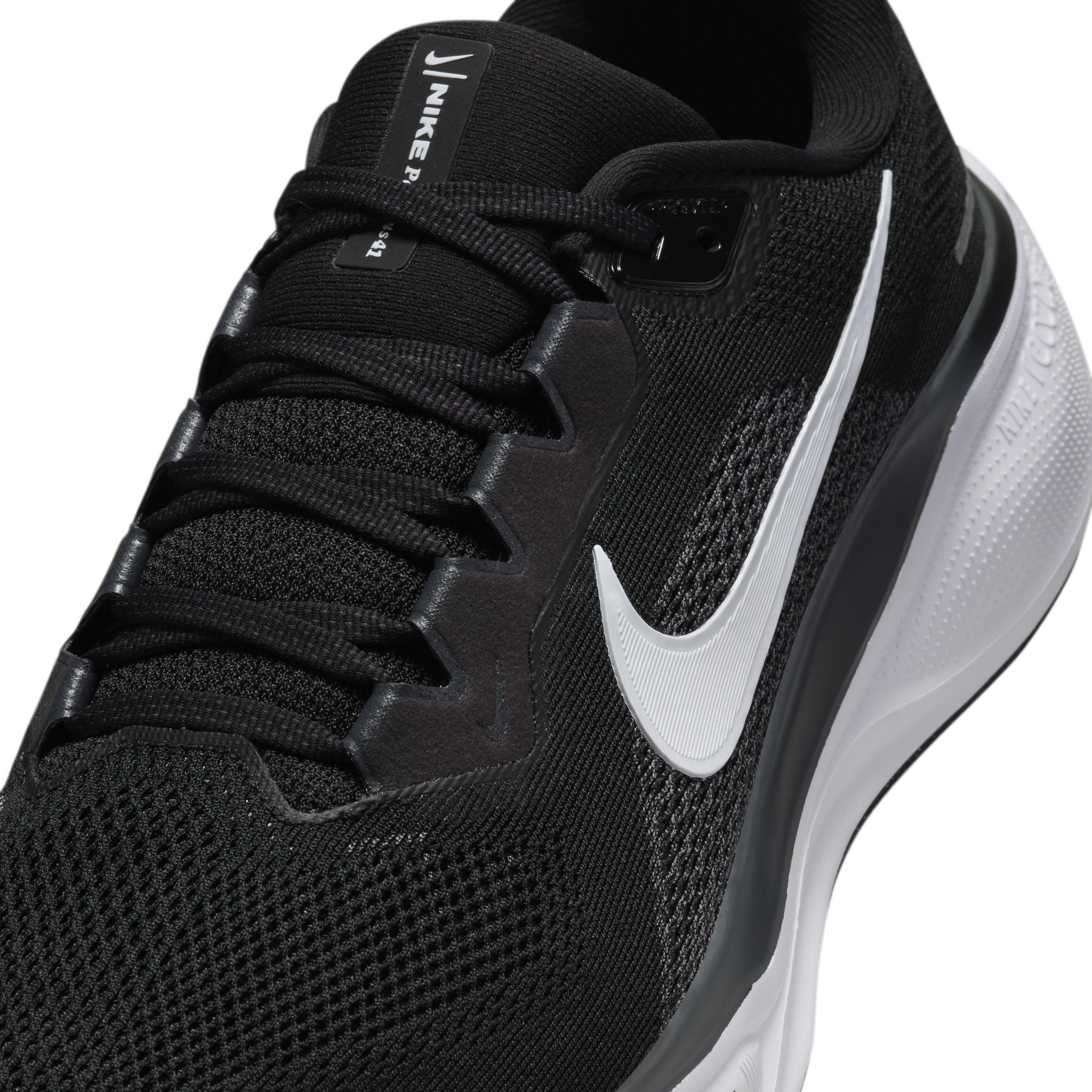 Nike Pegasus 41 "Black/Anthracite/White" Men's Wide Running Shoe - BLACK/ANTHRACITE/WHITE Thumbnail View 7