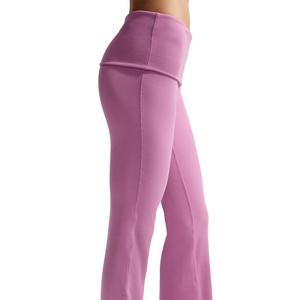 Nike Women's Sportswear Chill Knit Mid-Rise Tight Ribbed Pants -Lt Magenta