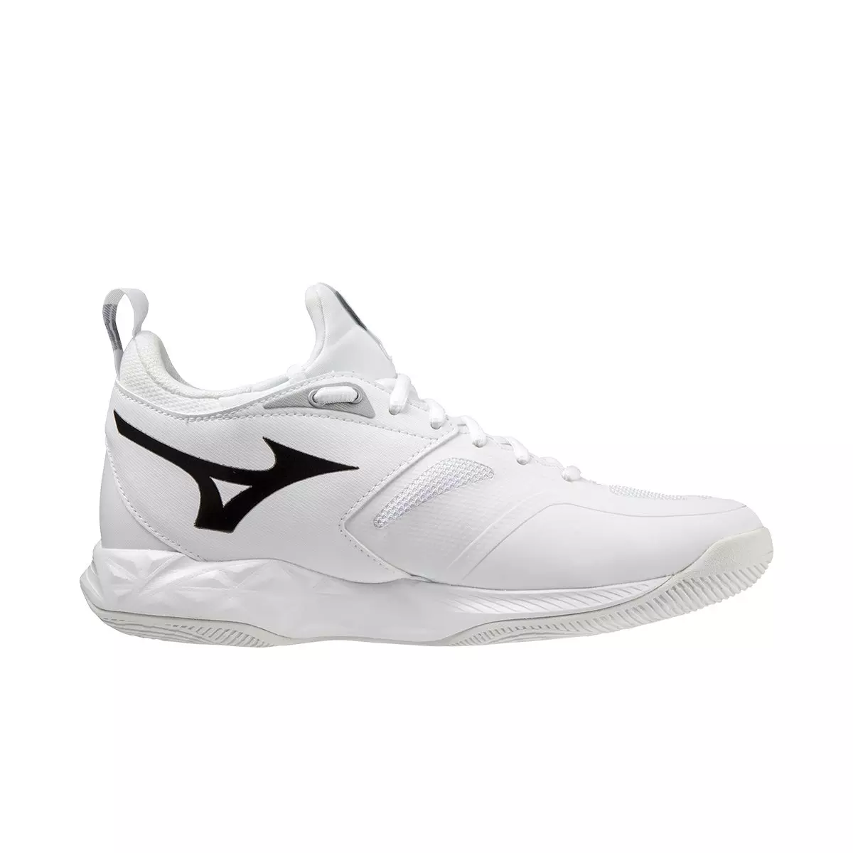 Mizuno Wave Dimension "White/Black" Women's Volleyball Shoe - WHITE/BLACK