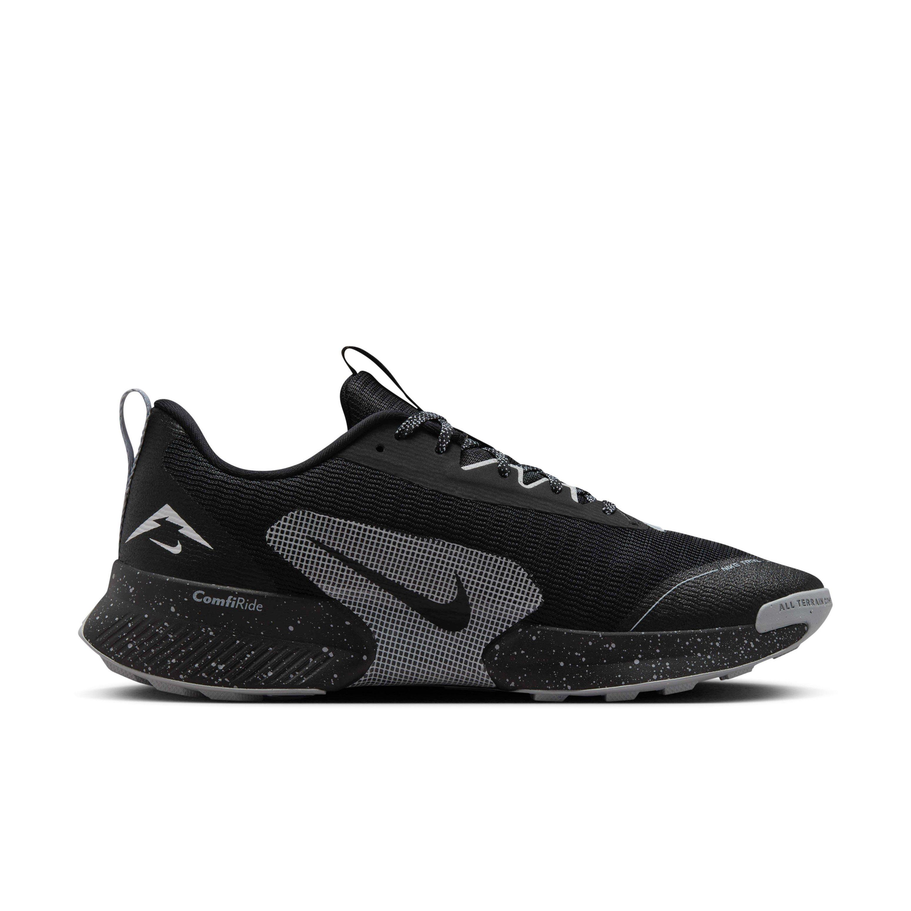 Nike Juniper Trail 3 "Black/Wolf Grey/Photon Dust/Black" Men's Trail Running Shoe - BLACK/GREY/DUST/BLACK Thumbnail View 1