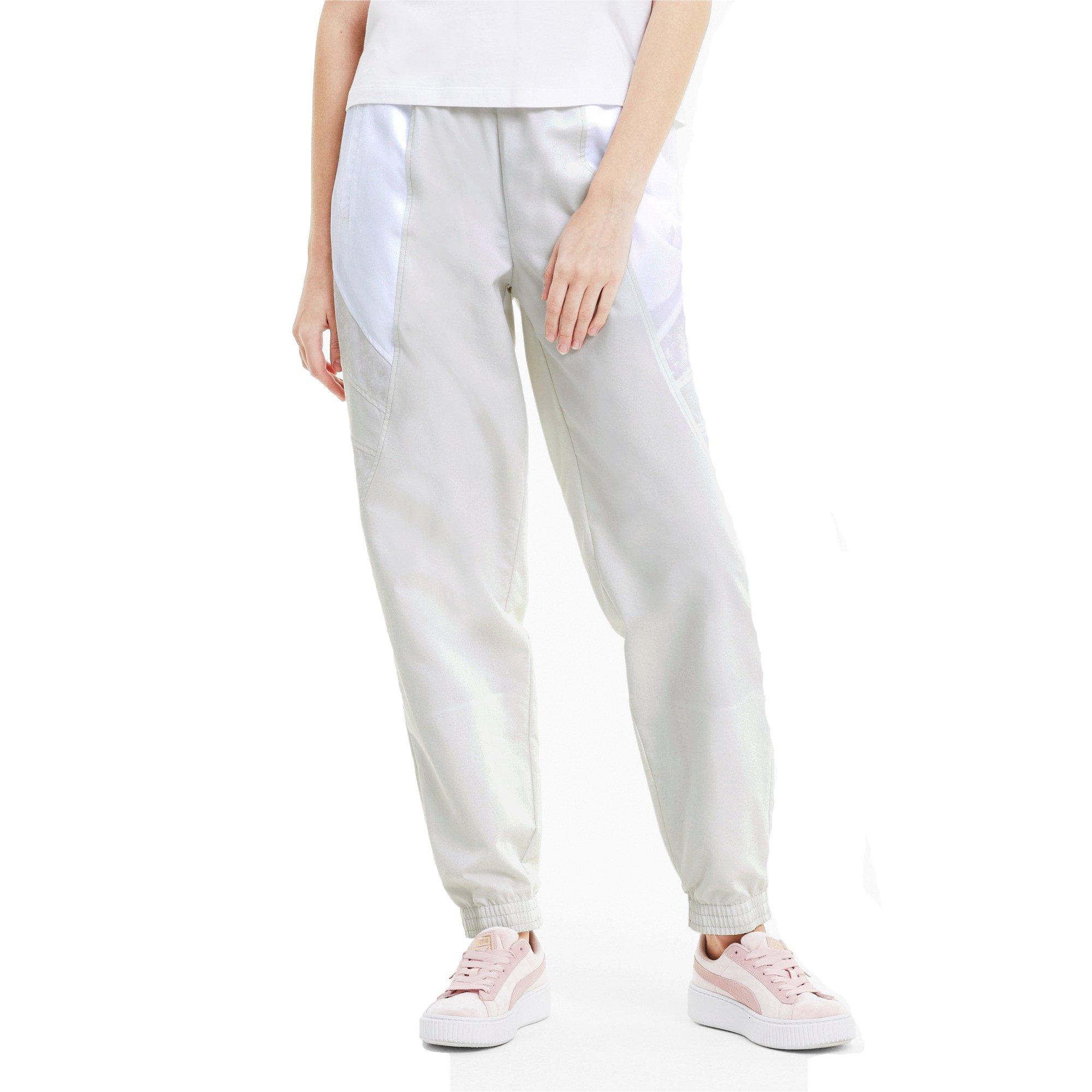 PUMA Women's Tailored for Sport Track Pants - GREY Thumbnail View 1