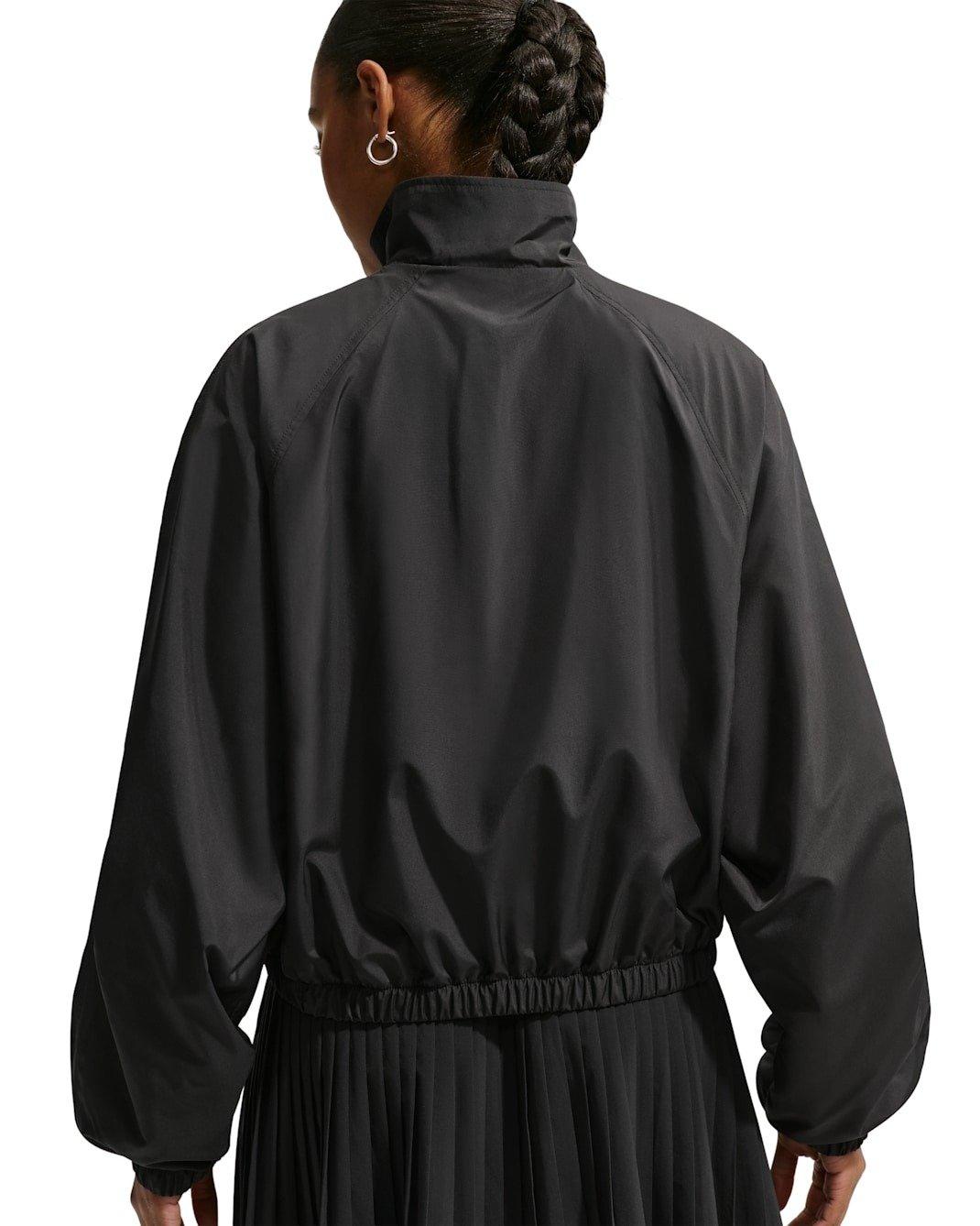 Nike Women's Sportswear Oversized UV Track Jacket - Black - BLACK Thumbnail View 2