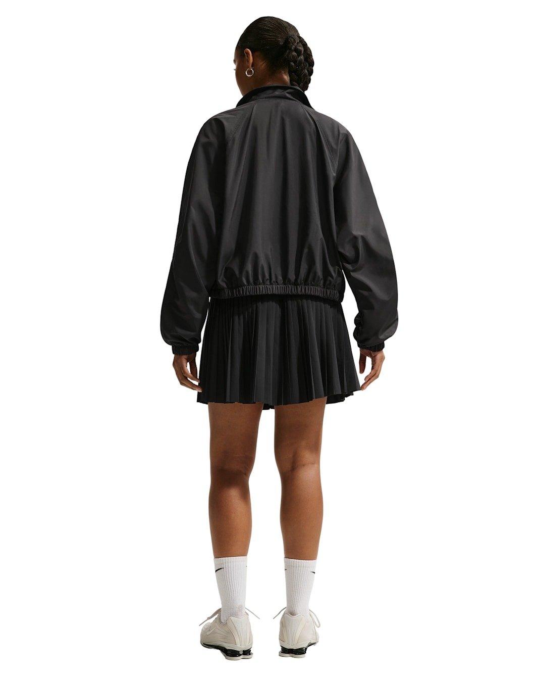 Nike Women's Sportswear Oversized UV Track Jacket - Black - BLACK Thumbnail View 5