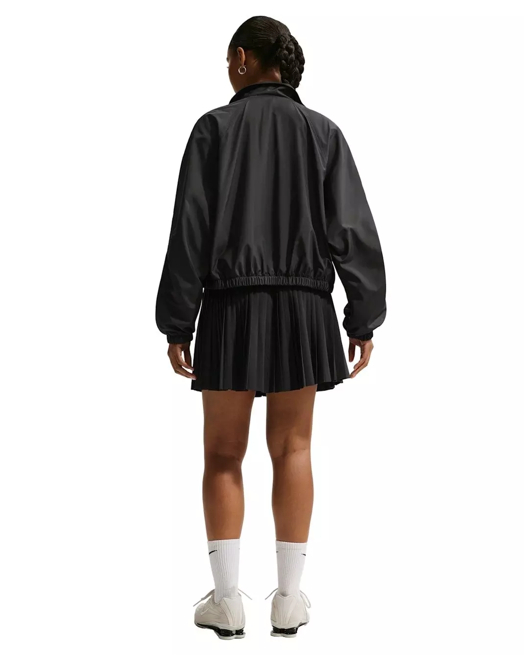 Nike Women's Sportswear Oversized UV Track Jacket - Black - BLACK