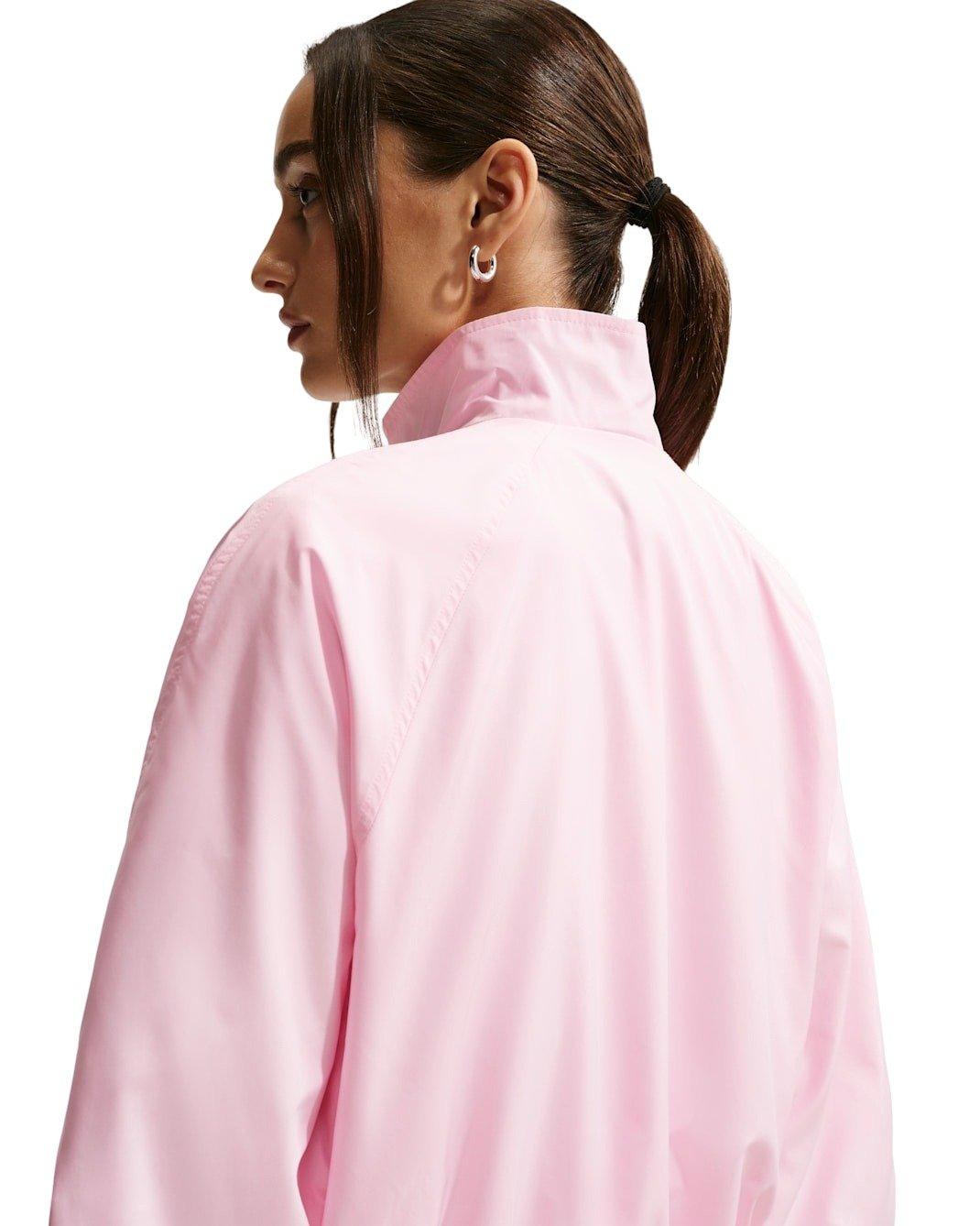 Nike Women's Sportswear Oversized UV Track Jacket - Pink - PINK Thumbnail View 2