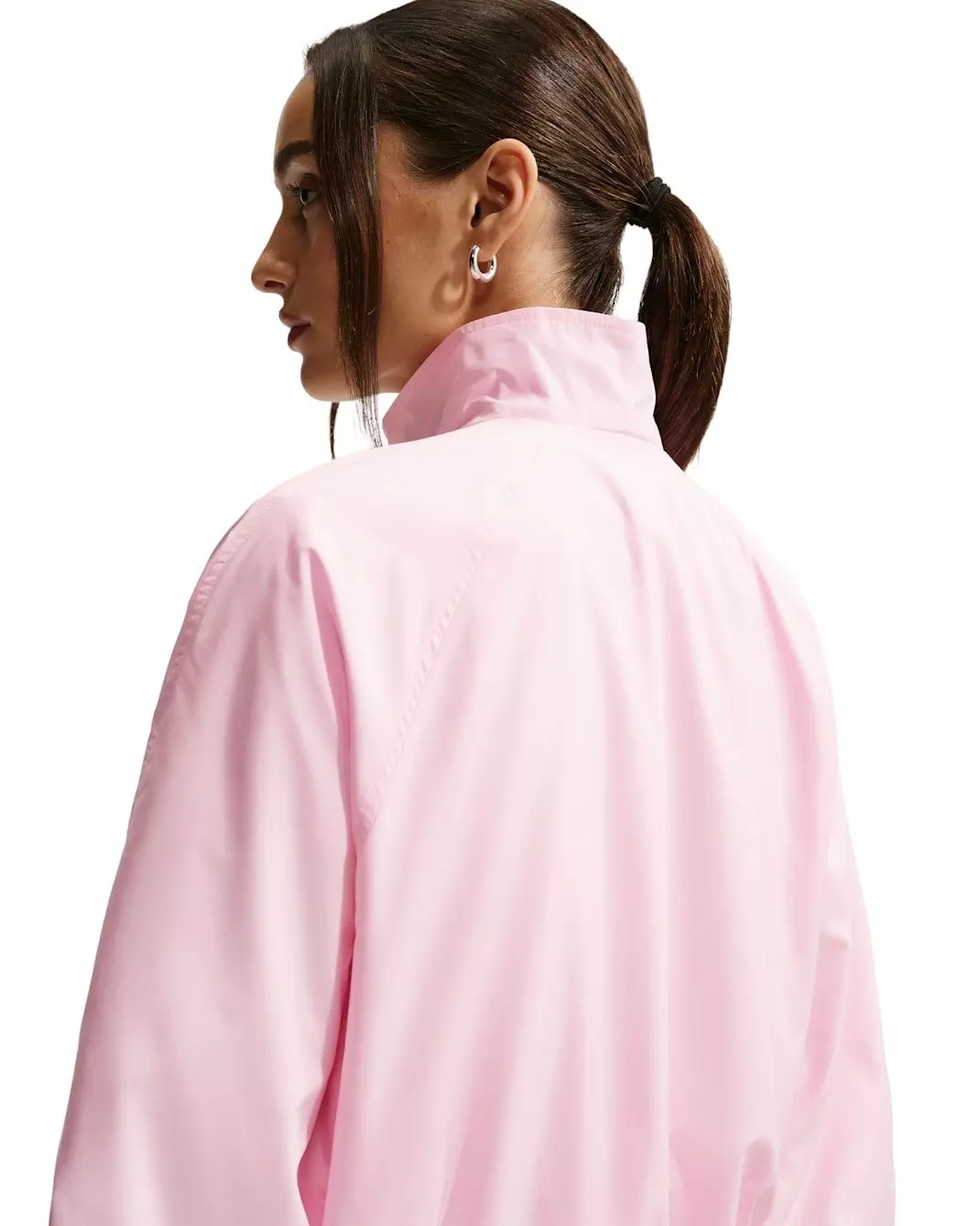 Nike Women's Sportswear Oversized UV Track Jacket - Pink - PINK