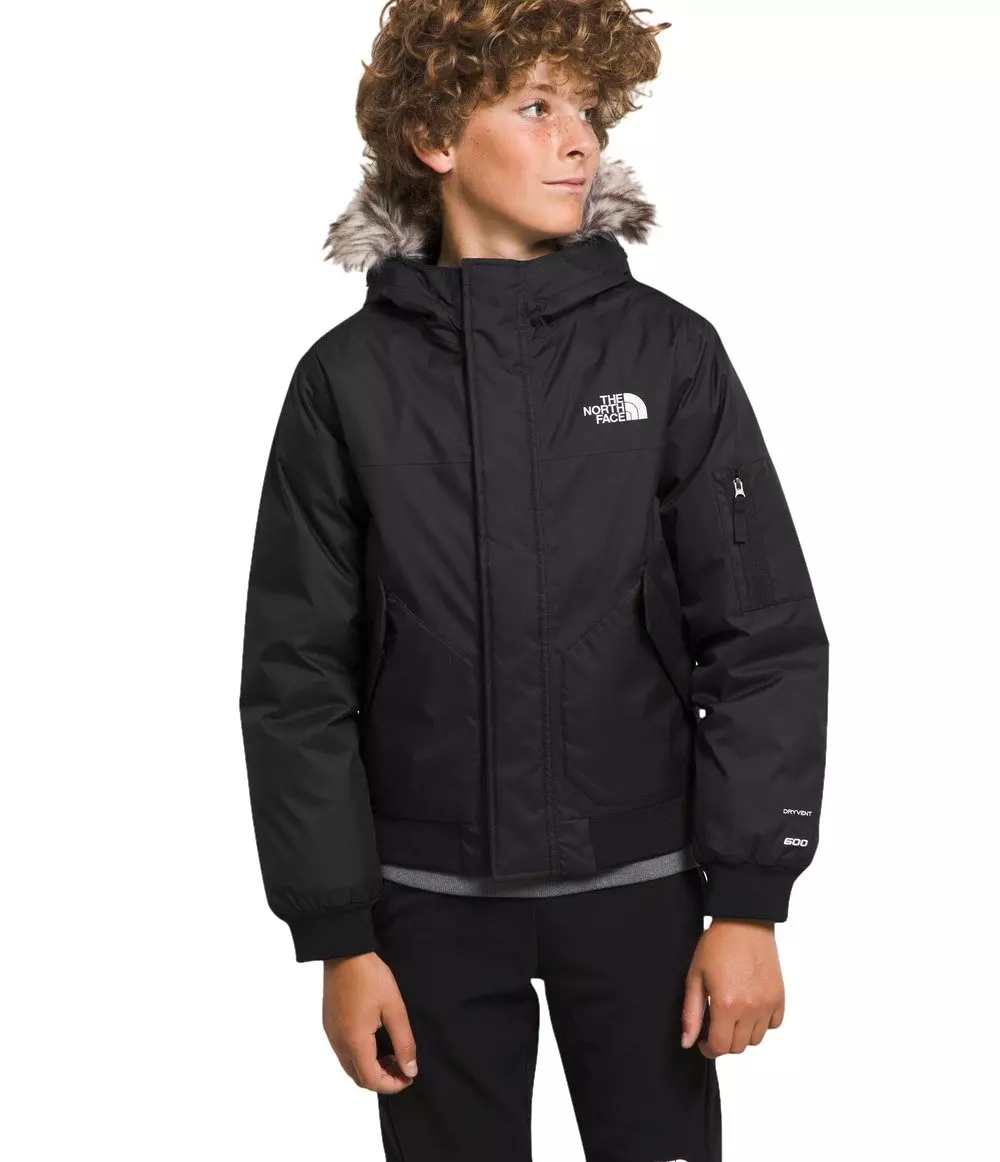 The North Face Big Boys' Gotham Jacket -Black - BLACK