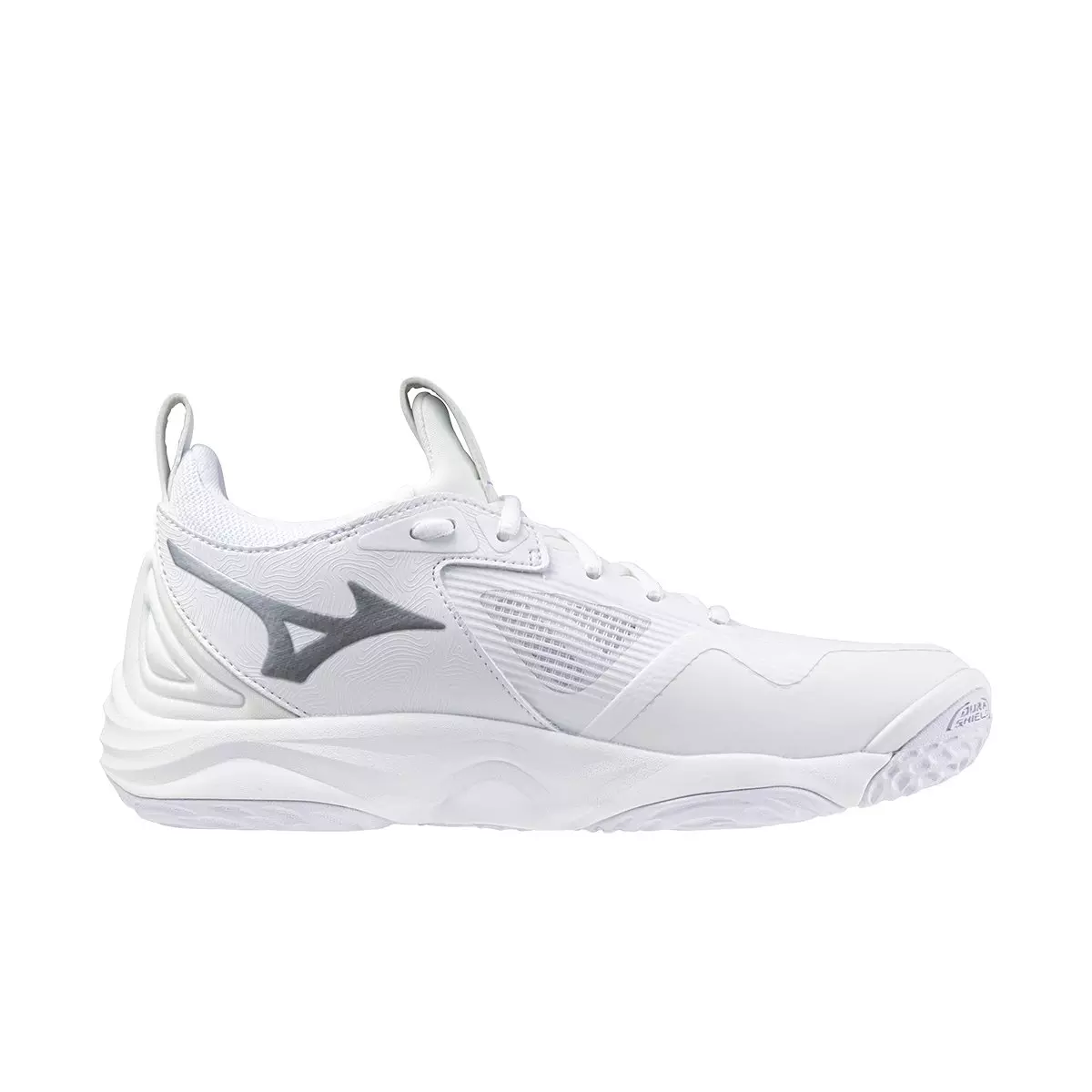 Mizuno Wave Momentum 3 "White/Silver" Women's Volleyball Shoe - WHITE/SILVER