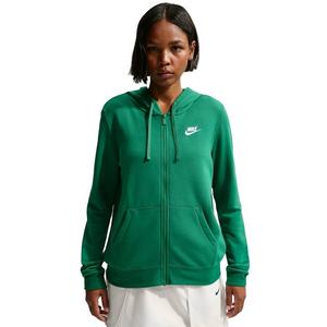 Nike Women's Sportswear Club Fleece Full-Zip Jacket -Green