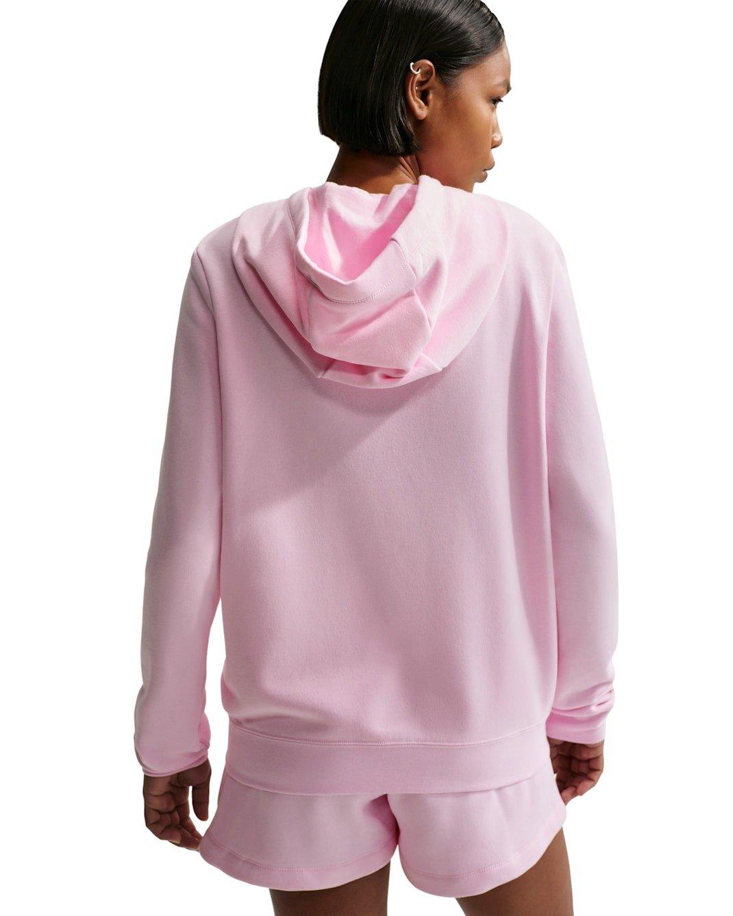 Nike Women's Sportswear Club Fleece Full-Zip Jacket - Pink - PINK Thumbnail View 2