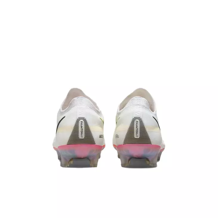 Nike Phantom GT2 Elite "White/Black" Firm Ground Men's Soccer Cleat - WHITE