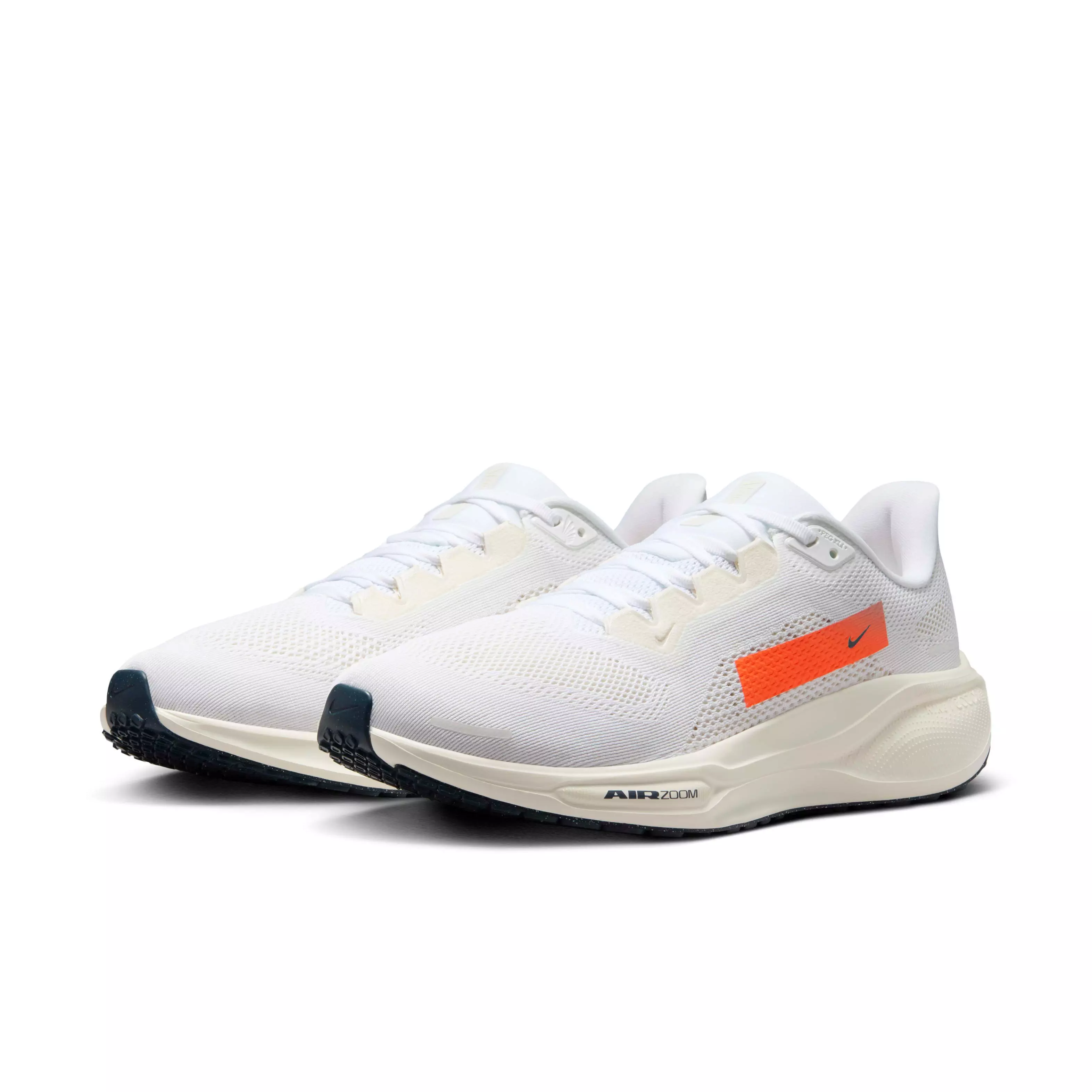 Nike Pegasus 41 "White/Hyper Crimson/Pale Ivory/Armory Navy" Men's Running Shoe - WHITE/CRIMSON/IVORY/NAVY