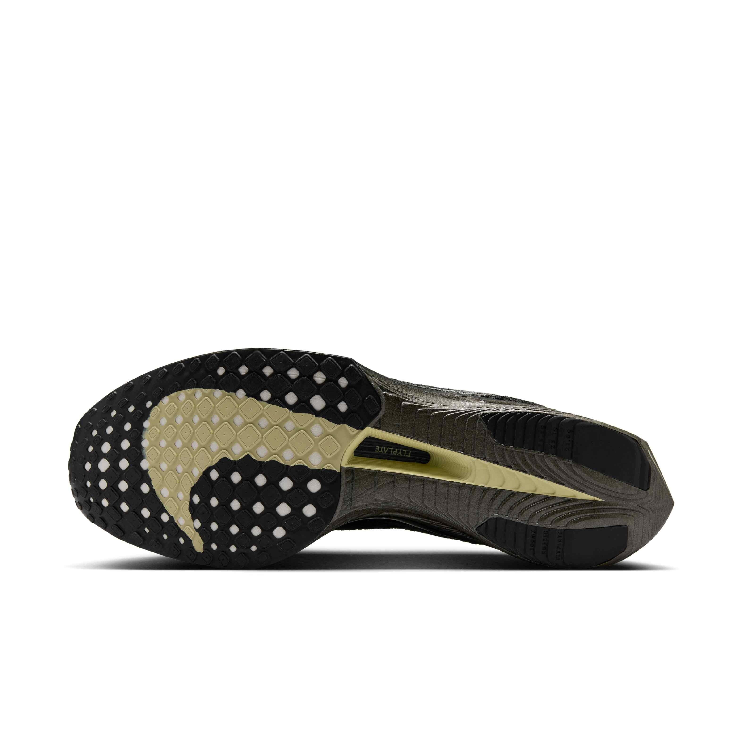 Nike Vaporfly 3 "Black/Olive Aura/Metallic Medium Ash" Men's Running Shoe - BLACK/OLIVE/MD ASH Thumbnail View 6