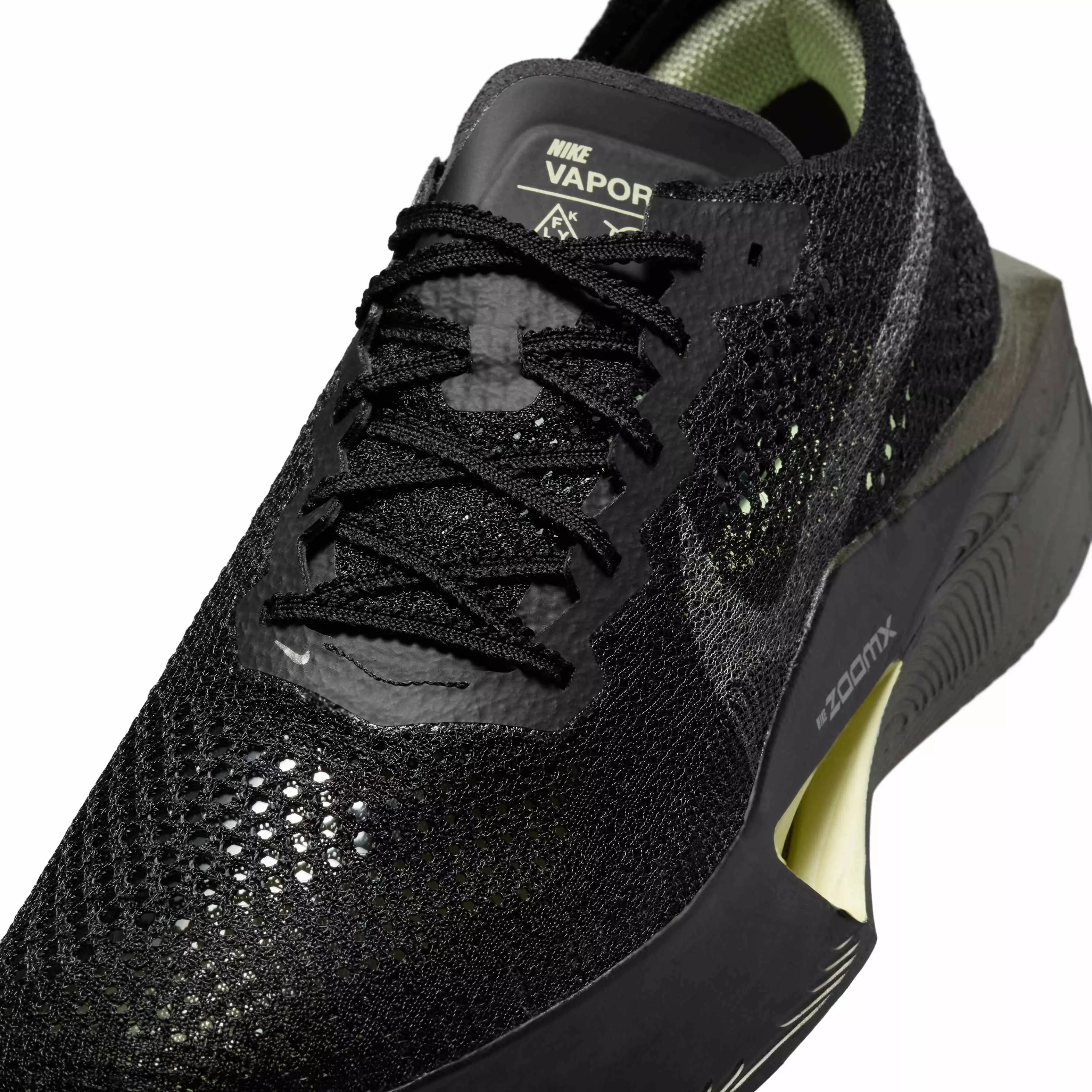 Nike Vaporfly 3 "Black/Olive Aura/Metallic Medium Ash" Men's Running Shoe - BLACK/OLIVE/MD ASH