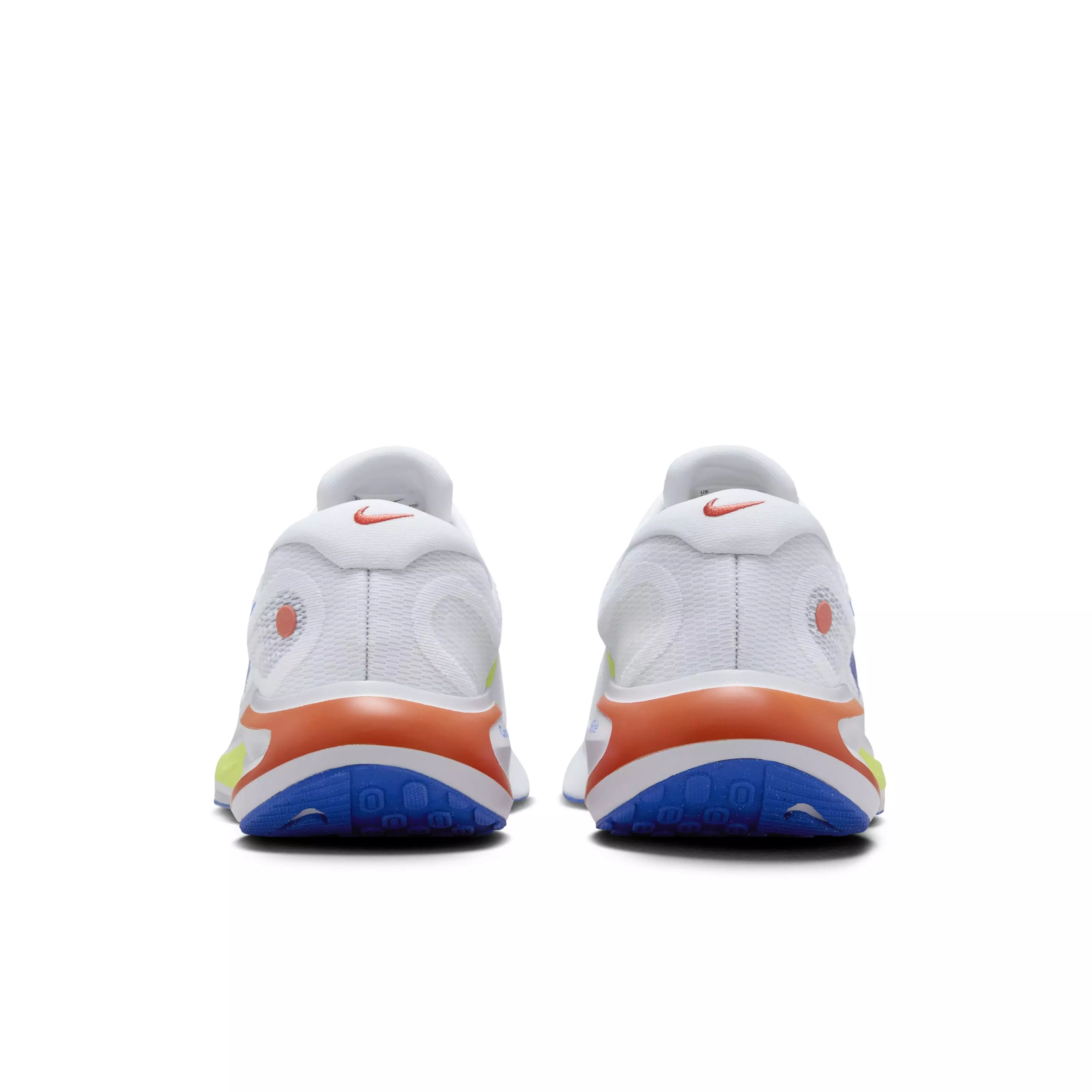Nike Journey Run "Football Grey/White/Light Wild Mango/Racer Blue" Men's Running Shoe - GREY/WHITE/LT MANGO/BLUE