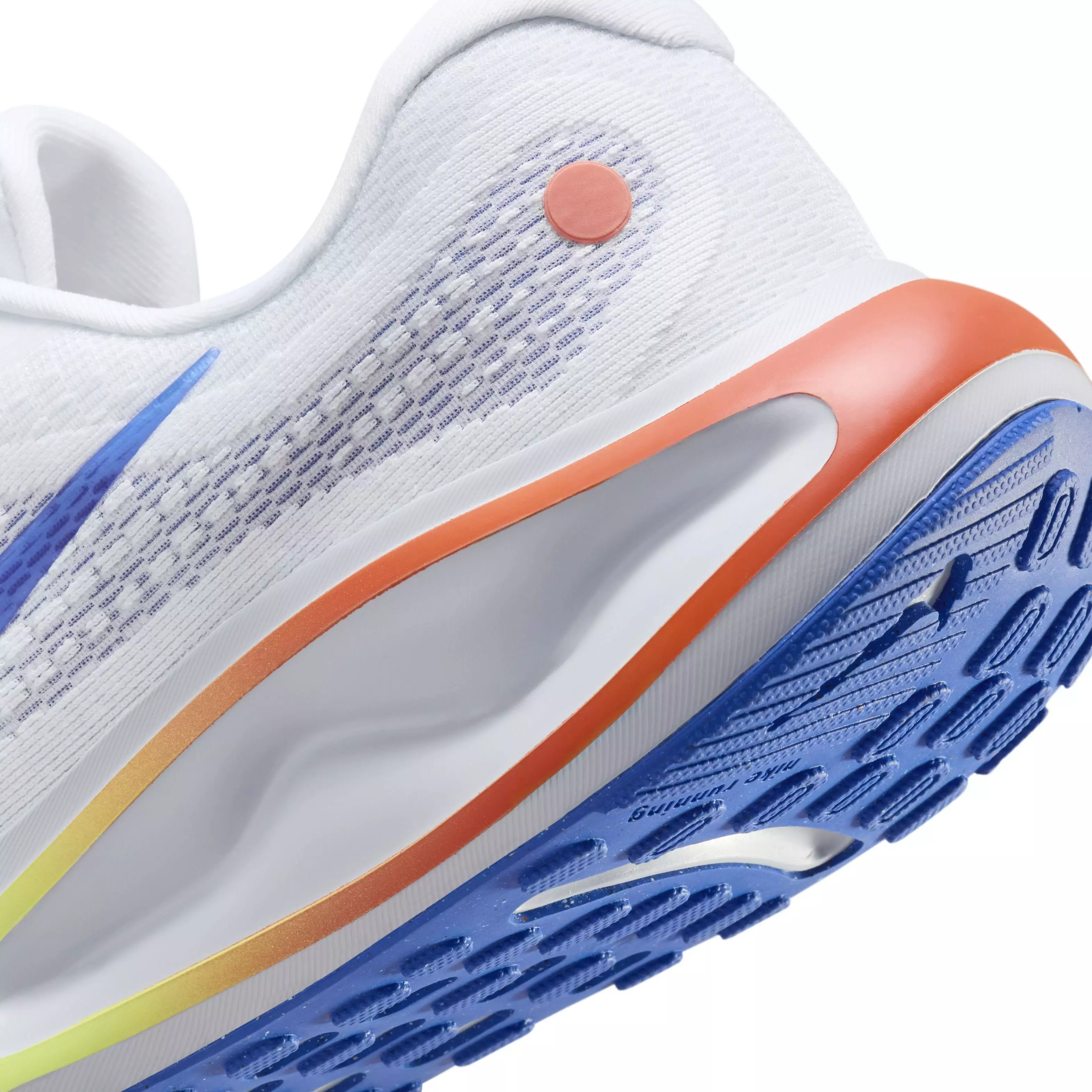 Nike Journey Run "Football Grey/White/Light Wild Mango/Racer Blue" Men's Running Shoe - GREY/WHITE/LT MANGO/BLUE