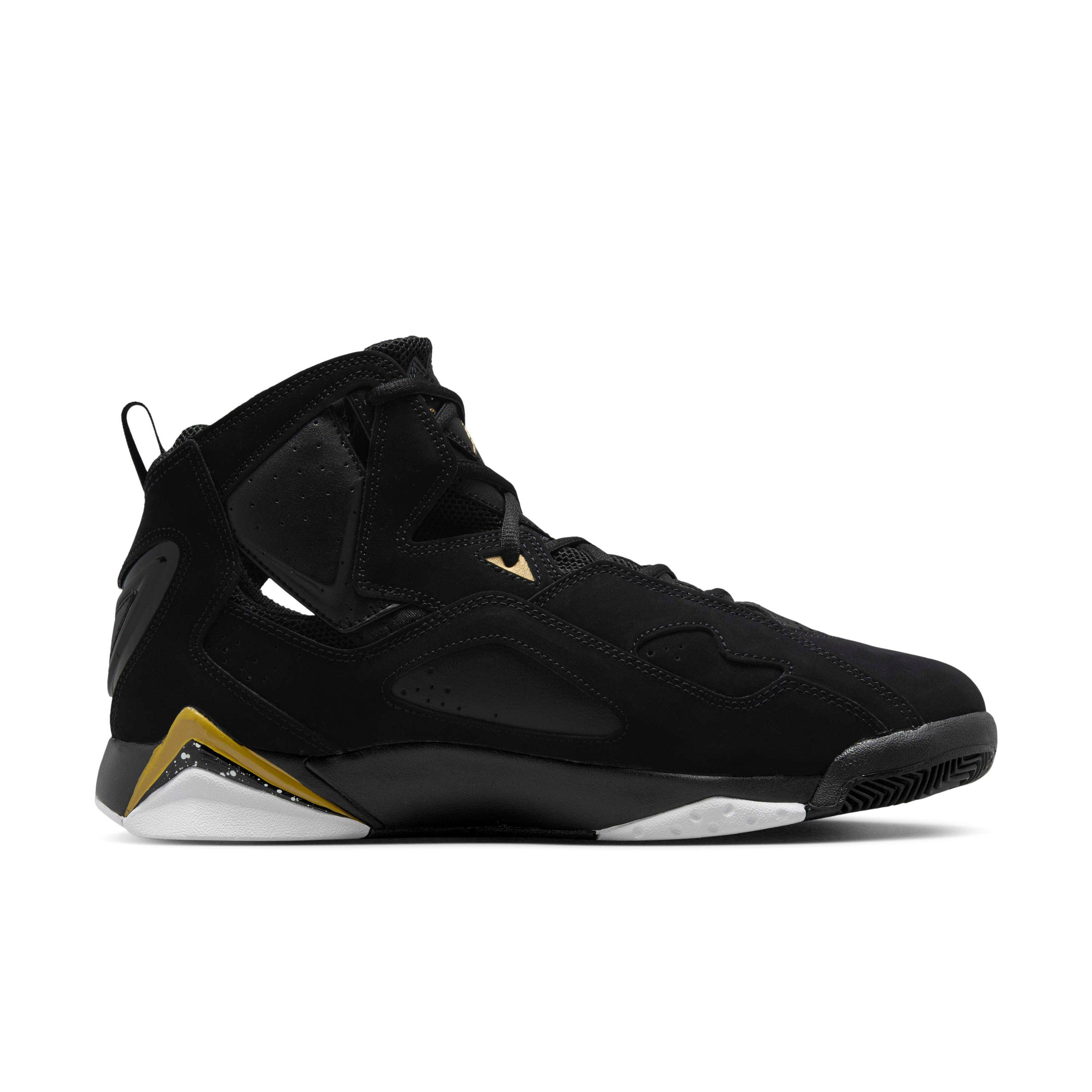 Jordan True Flight "Black/White/Metallic Gold" Men's Shoe - BLACK/WHITE/GOLD Thumbnail View 1