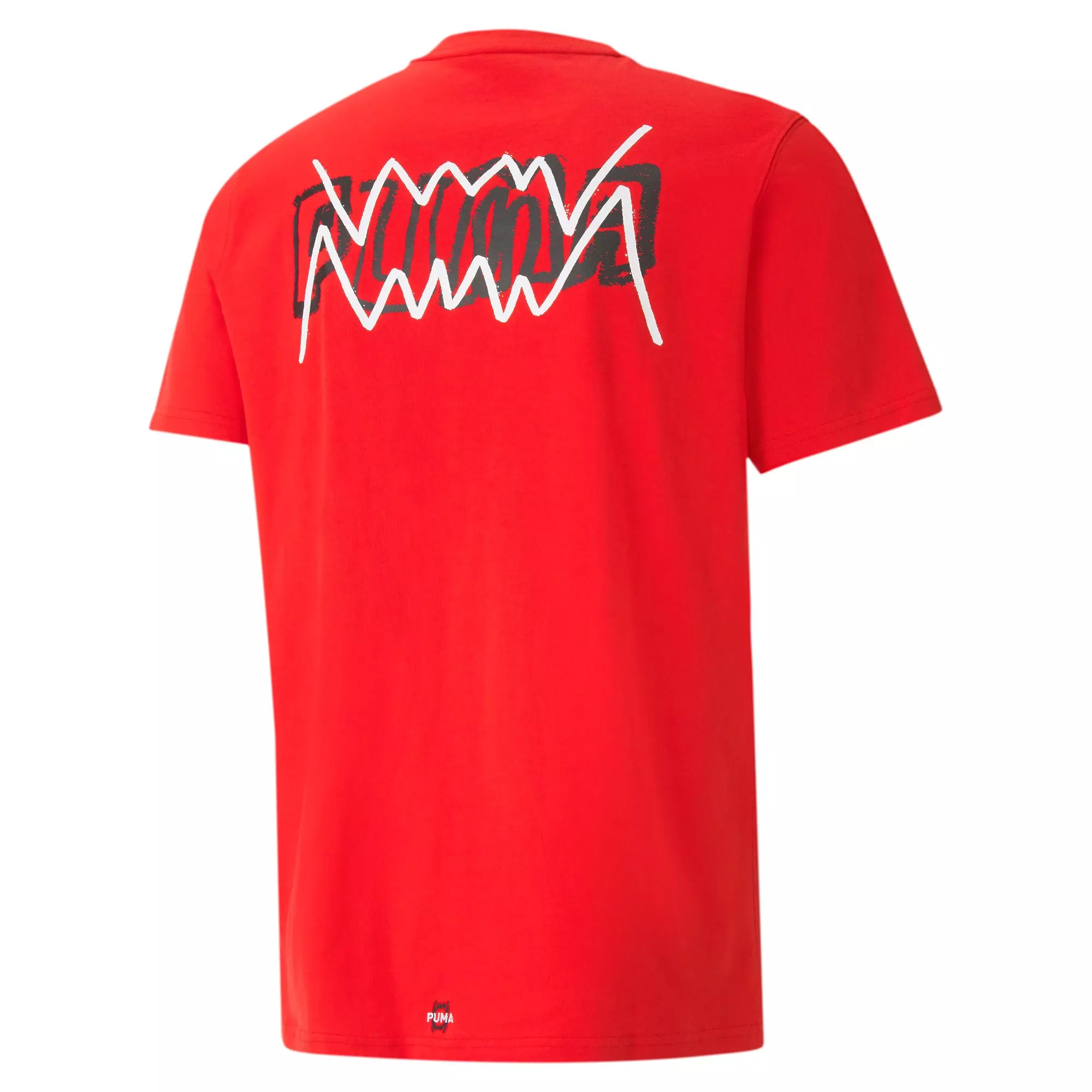 PUMA Men's Parquet Street Graphic Tee - RED