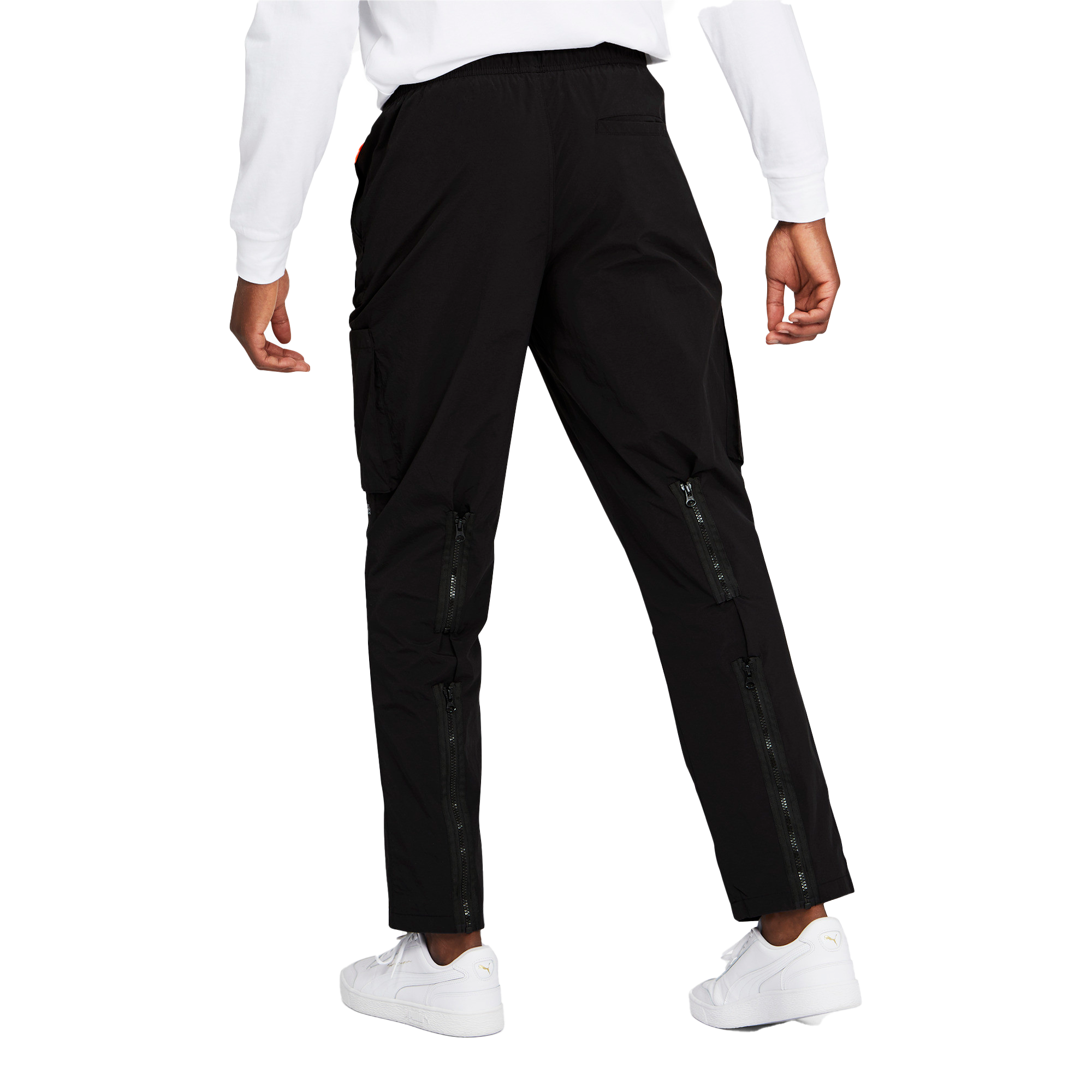 PUMA Men's Parquet Cargo Pants - BLACK Thumbnail View 2