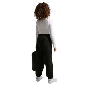 Nike Big Kids' Solo Swoosh Fleece Cuffed Pants - Black - BLACK