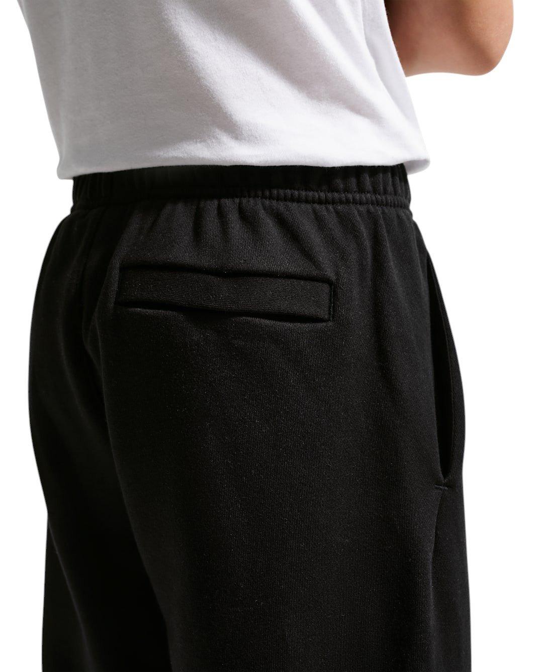 Nike Big Kids' Solo Swoosh Fleece Cuffed Pants - Black - BLACK