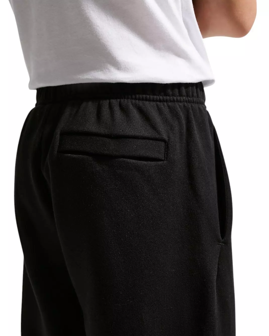 Nike Big Kids' Solo Swoosh Fleece Cuffed Pants - Black - BLACK