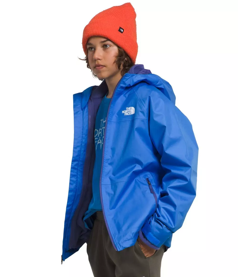 The North Face Big Boys' Vortex Triclimate Jacket -Blue - BLUE