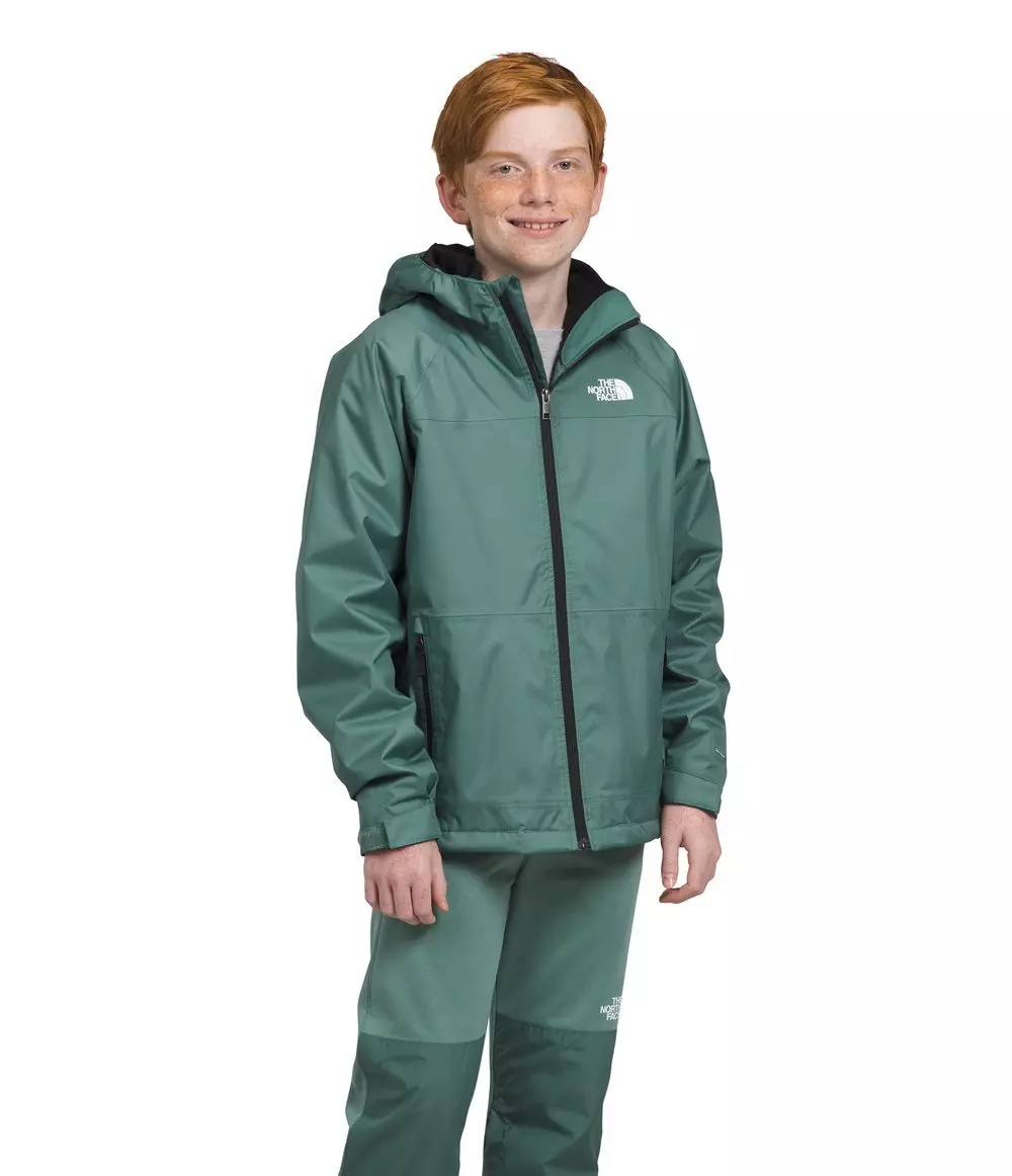 The North Face Big Boys' Vortex Triclimate Jacket -Dk Green - DK GREEN