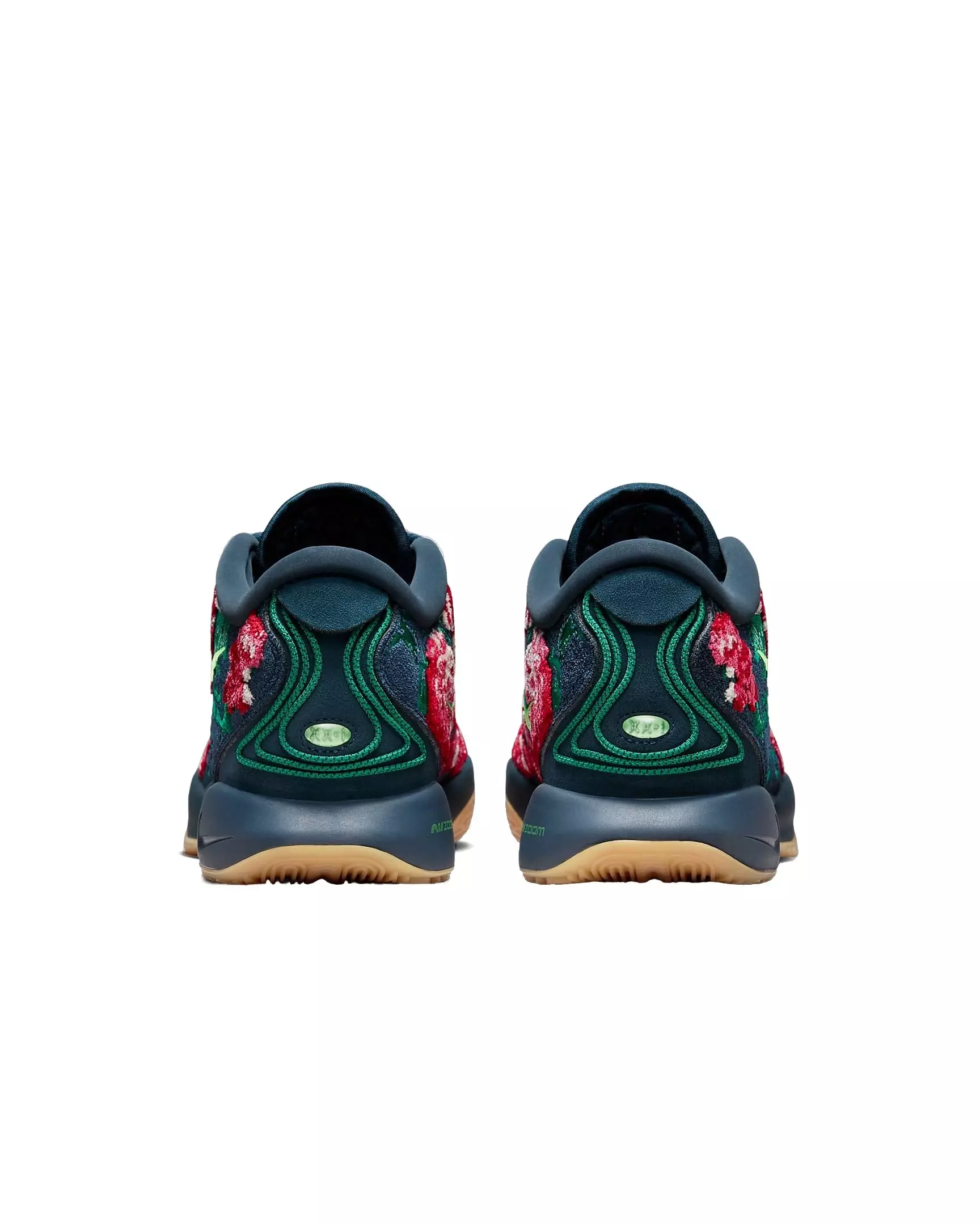 Nike LeBron XXI Premium "Armory Navy/Malachite/Spring Green/Green Strike" Men's Basketball Shoe - NAVY/GREEN/RED