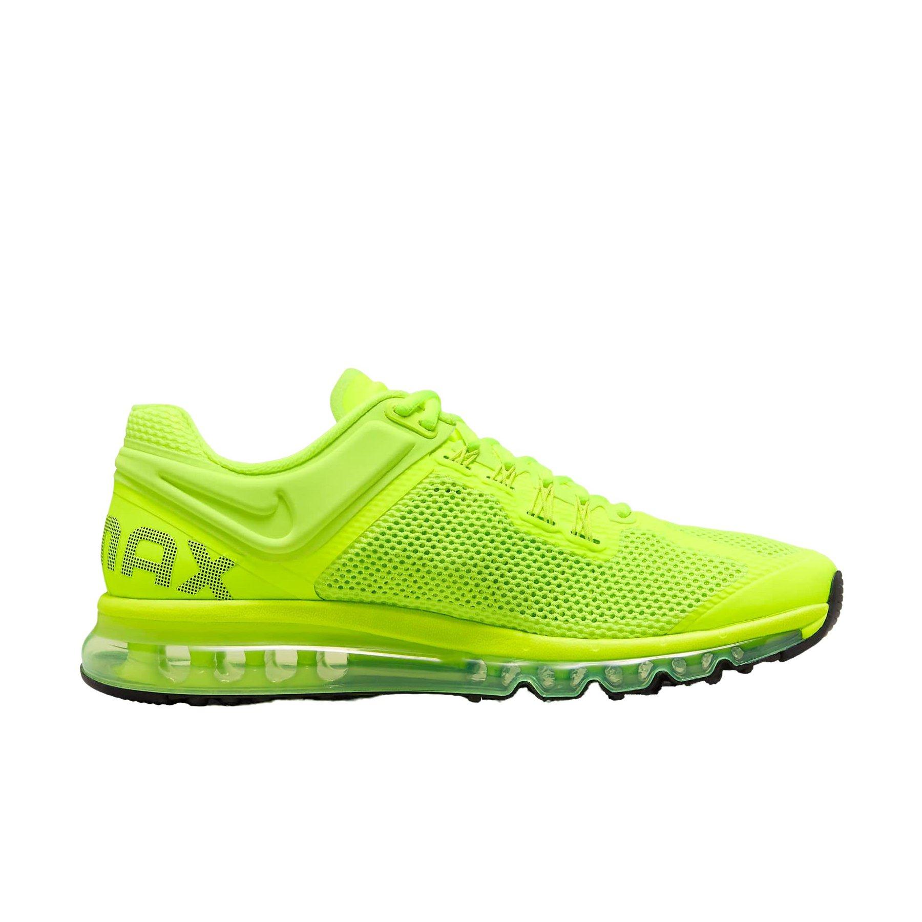 Nike Air Max 2013 "Volt/Cyber/Black" Men's Shoe - BLACK/VOLT Thumbnail View 1