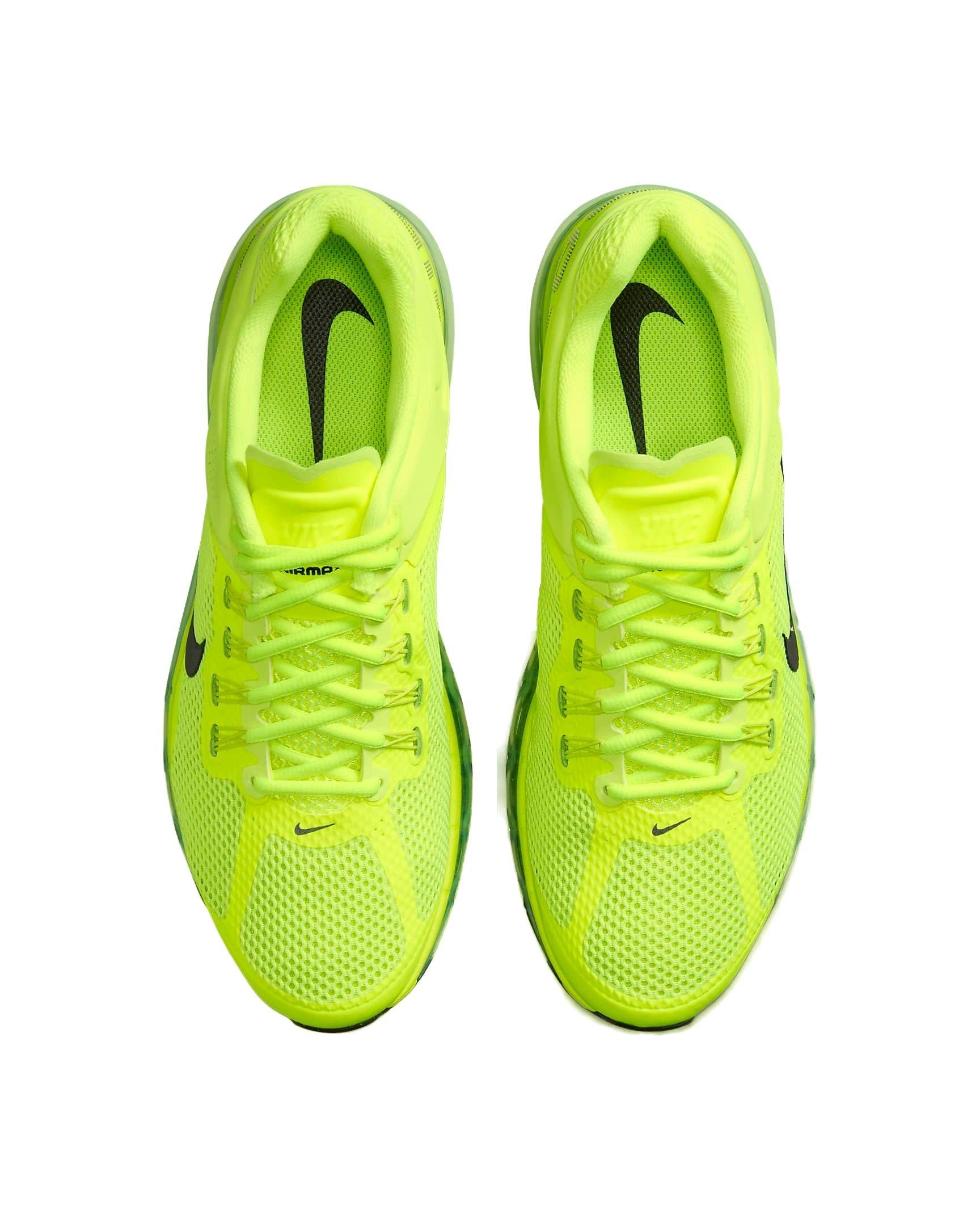 Nike Air Max 2013 "Volt/Cyber/Black" Men's Shoe - BLACK/VOLT Thumbnail View 3
