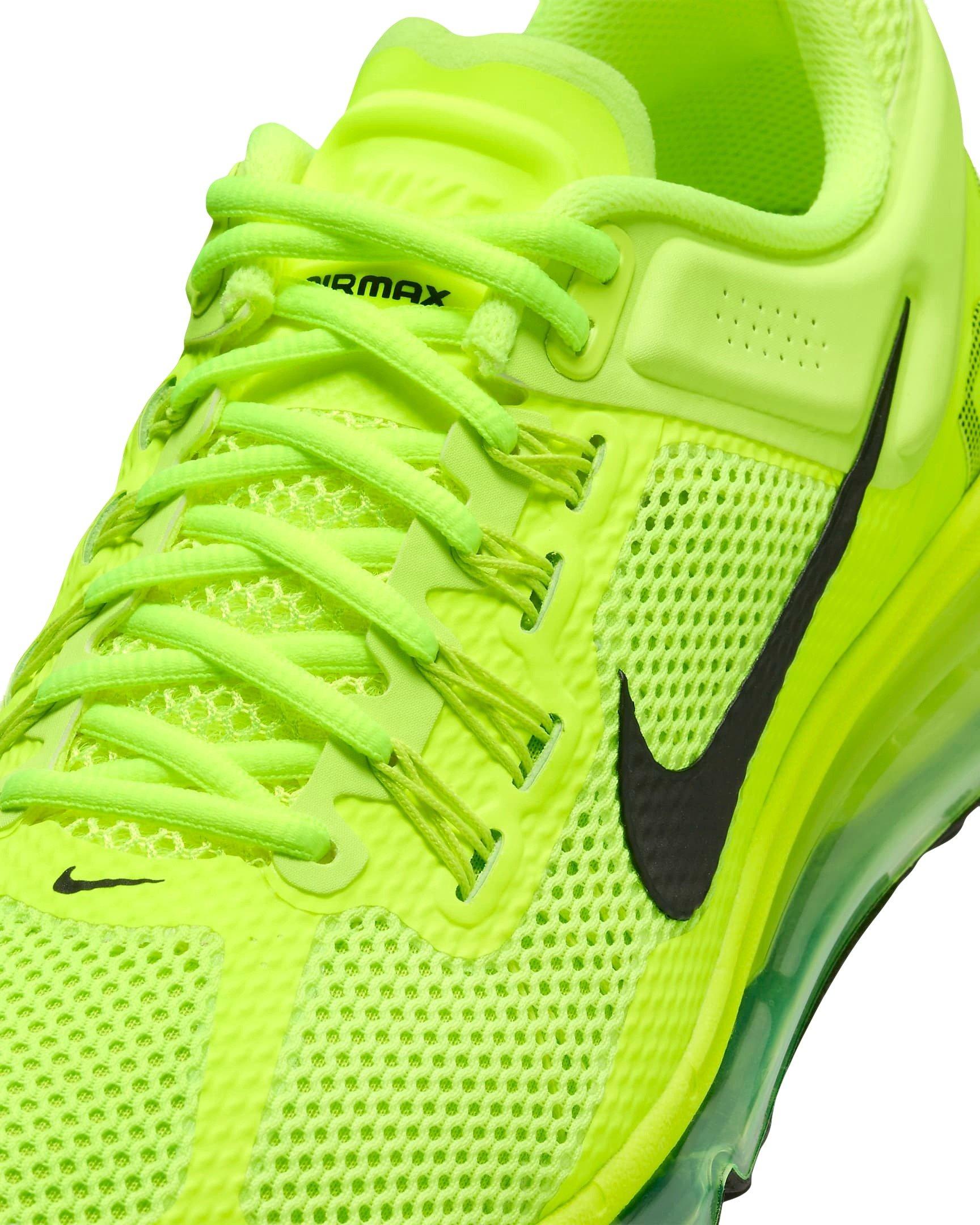 Nike Air Max 2013 "Volt/Cyber/Black" Men's Shoe - BLACK/VOLT Thumbnail View 6