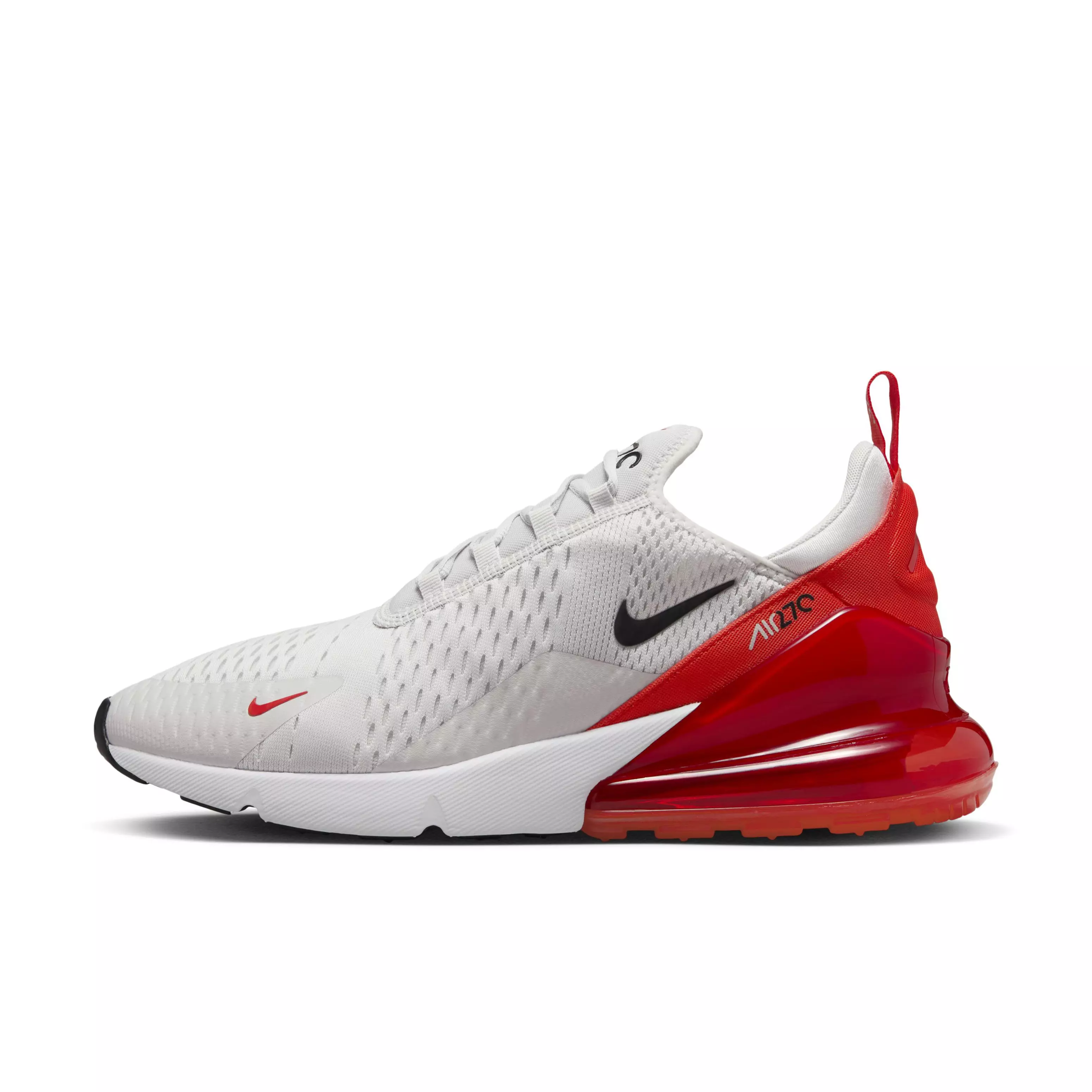 Nike Air Max 270 "Photon Dust/Picante Red/White/Black" Men's Shoe - DUST/RED/WHITE/BLACK