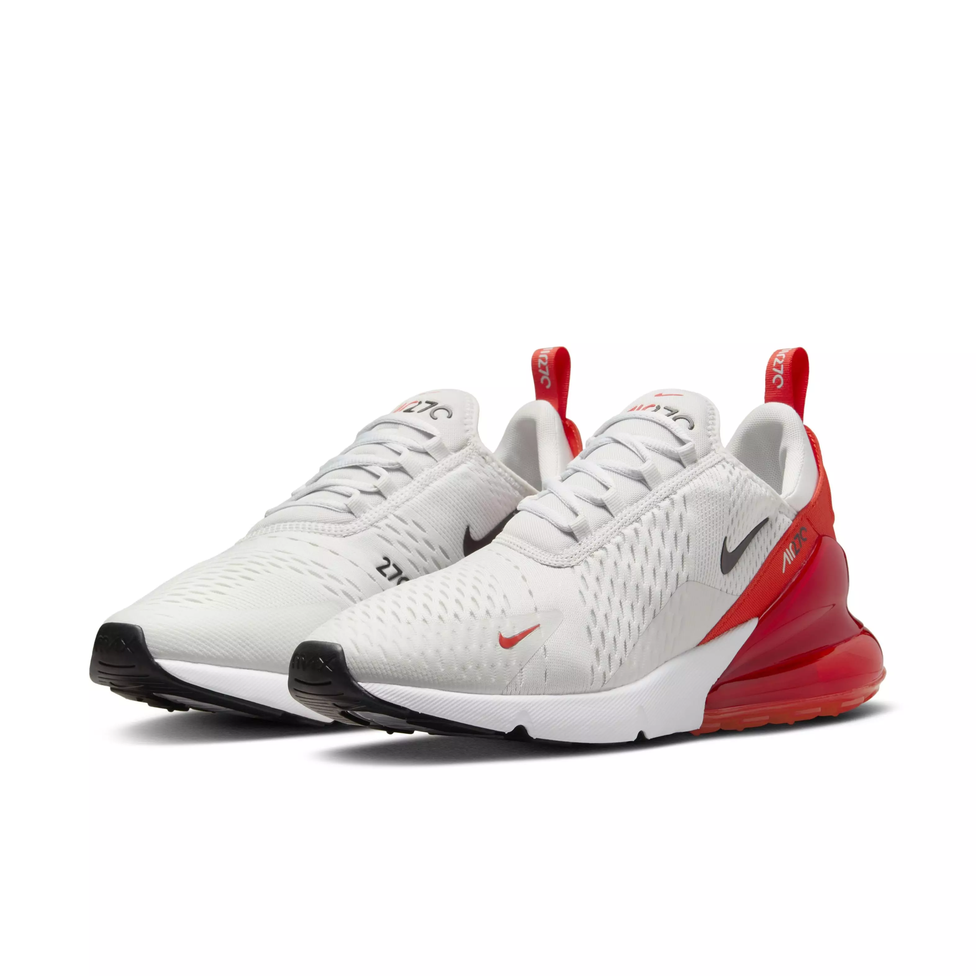 Nike Air Max 270 "Photon Dust/Picante Red/White/Black" Men's Shoe - DUST/RED/WHITE/BLACK