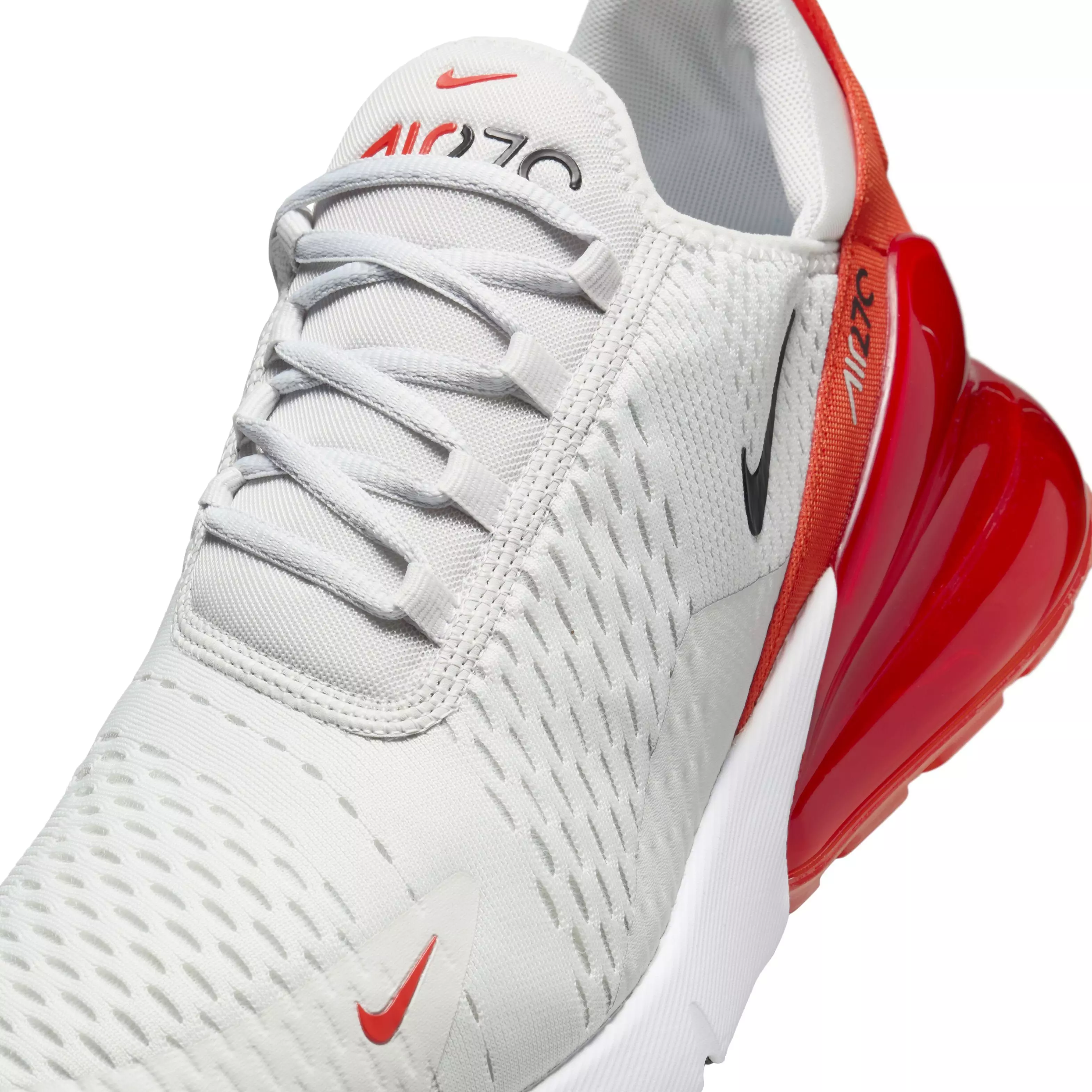 Nike Air Max 270 "Photon Dust/Picante Red/White/Black" Men's Shoe - DUST/RED/WHITE/BLACK