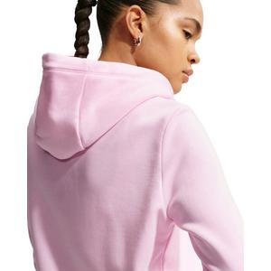 Nike Women's Sportswear Club Fleece Graphic Pullover Hoodie -Pink
