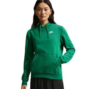 Nike Women's Sportswear Club Fleece Standard Pullover Hoodie -Green
