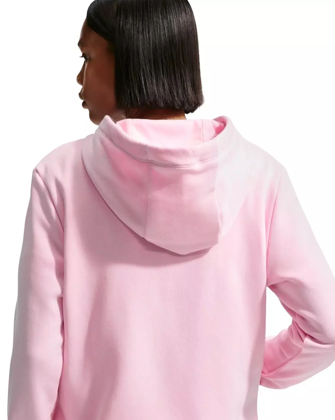 Nike Women's Sportswear Club Fleece Standard Pullover Hoodie -Pink - PINK